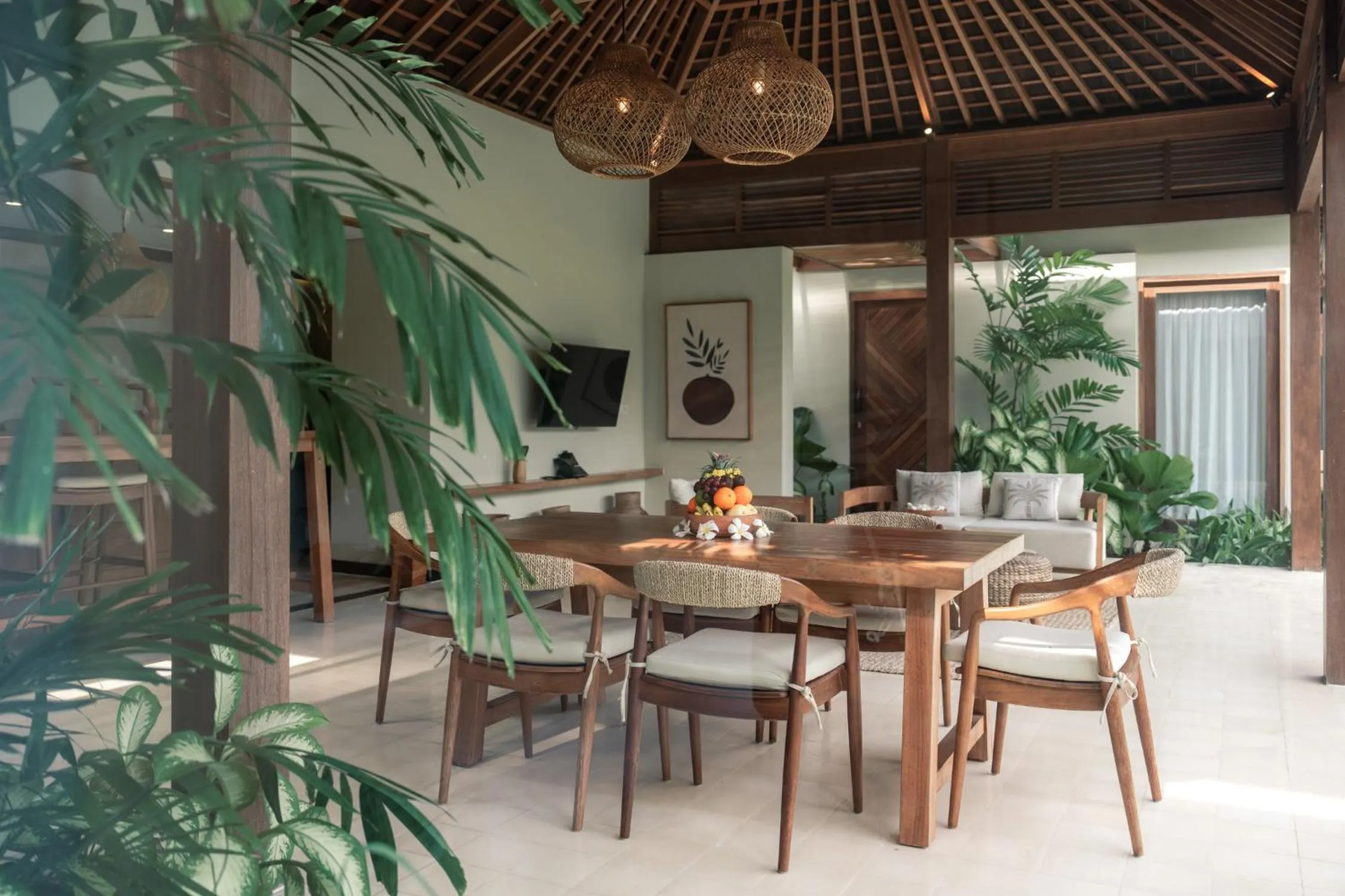 Dining area in Cocana Resort Gili Trawangan