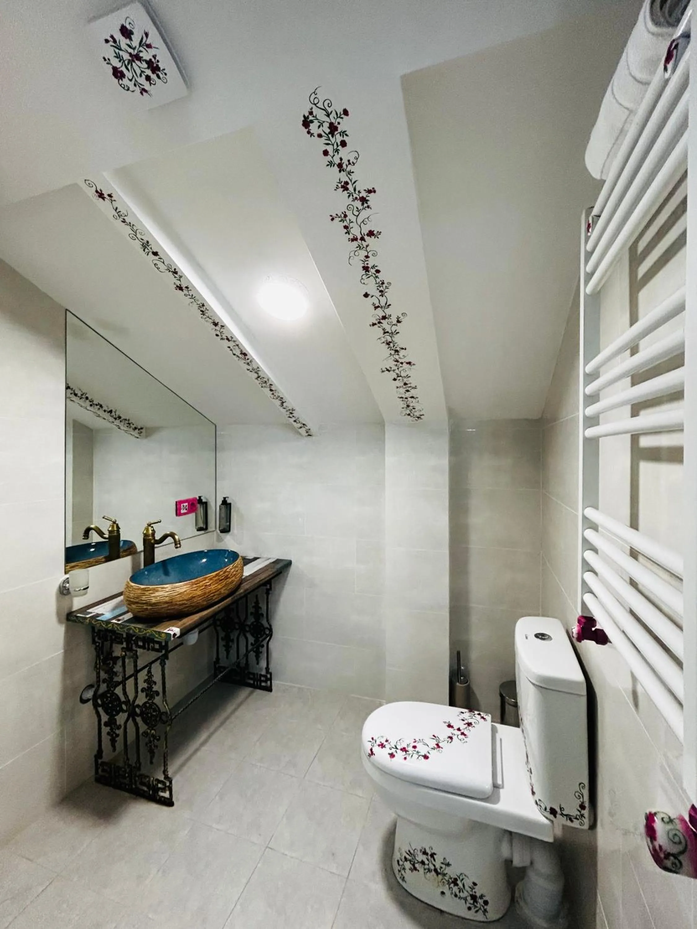 Toilet in Hotel Zerta Old Tbilisi