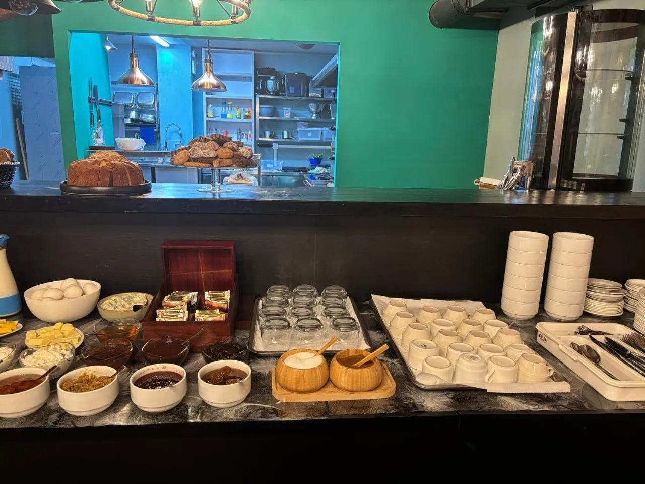 Food and drinks in Hotel Zerta Old Tbilisi