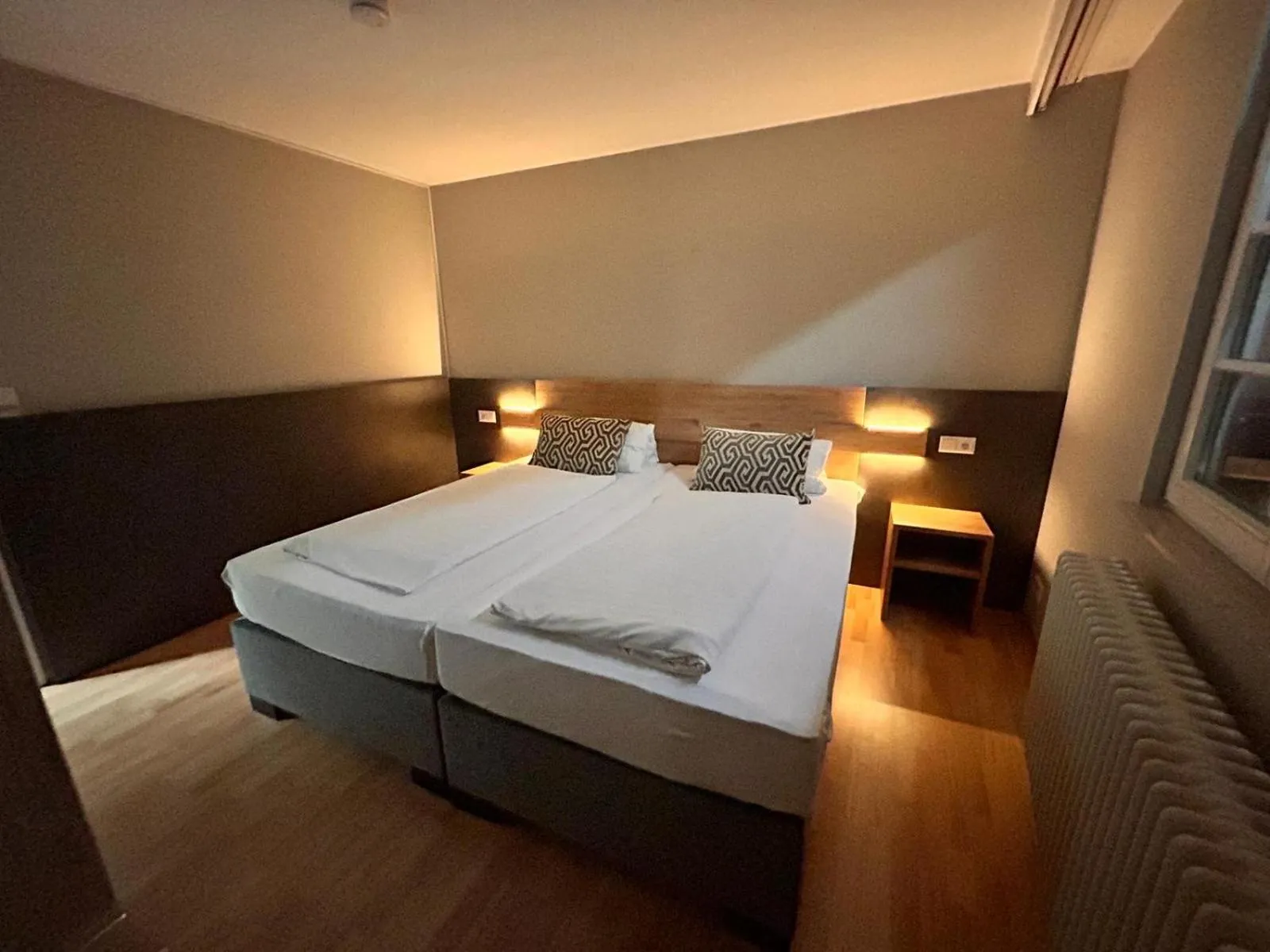 Bed in Hotel und Restaurant Adler