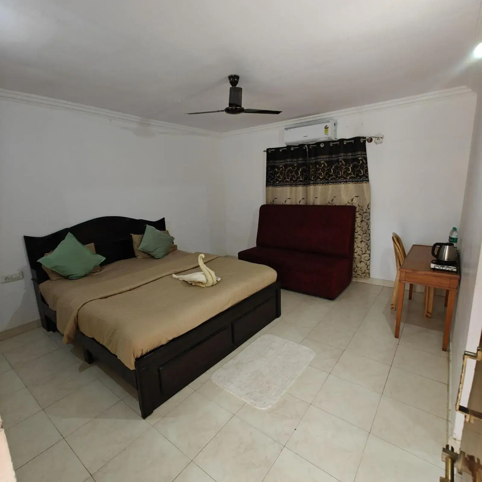 Bed in Nisarga Resort Bed in Nisarga Resort