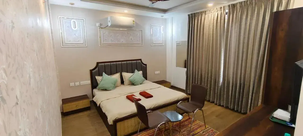 Bed in Nisarga Resort Bed in Nisarga Resort