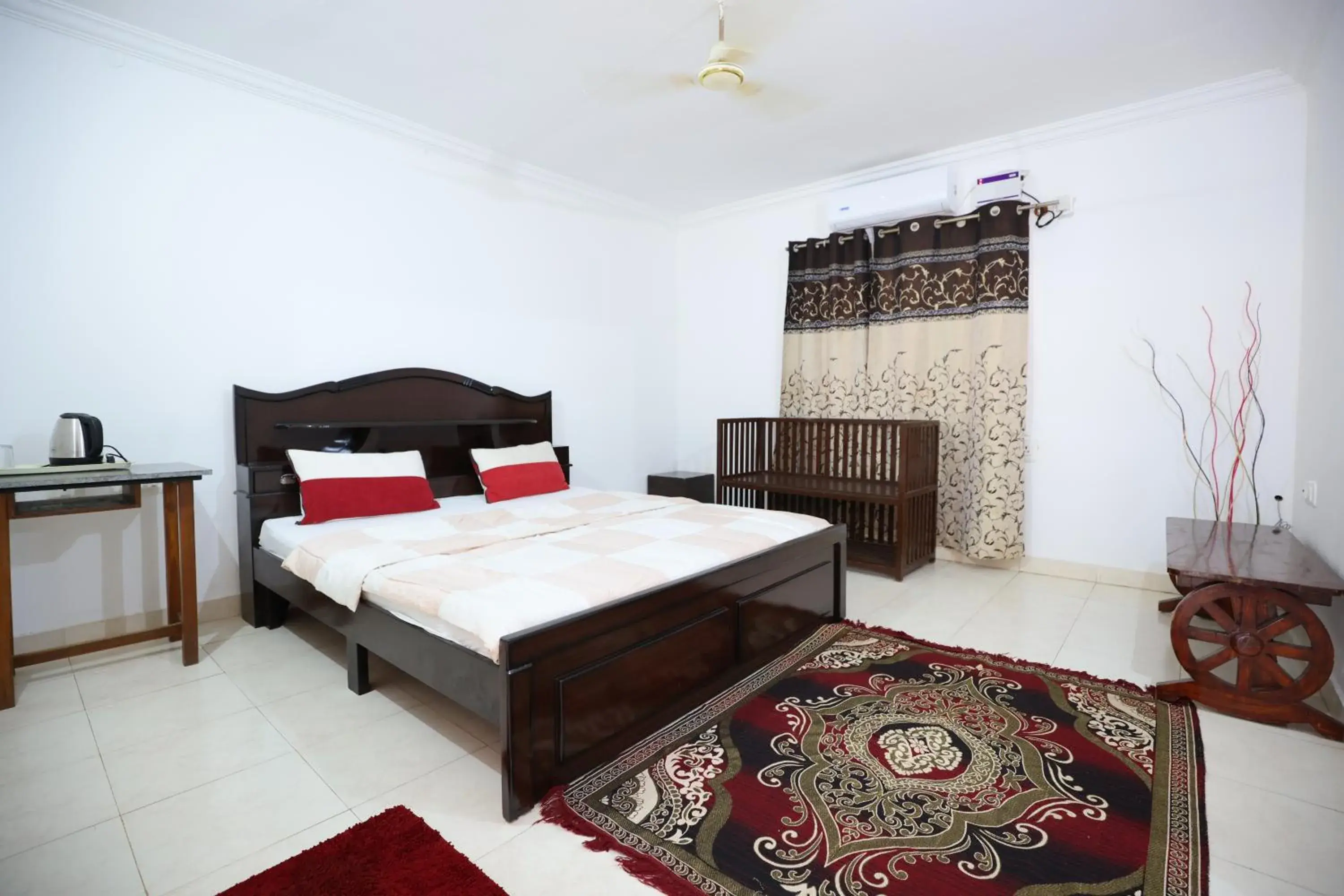 Bed in Nisarga Resort Bed in Nisarga Resort