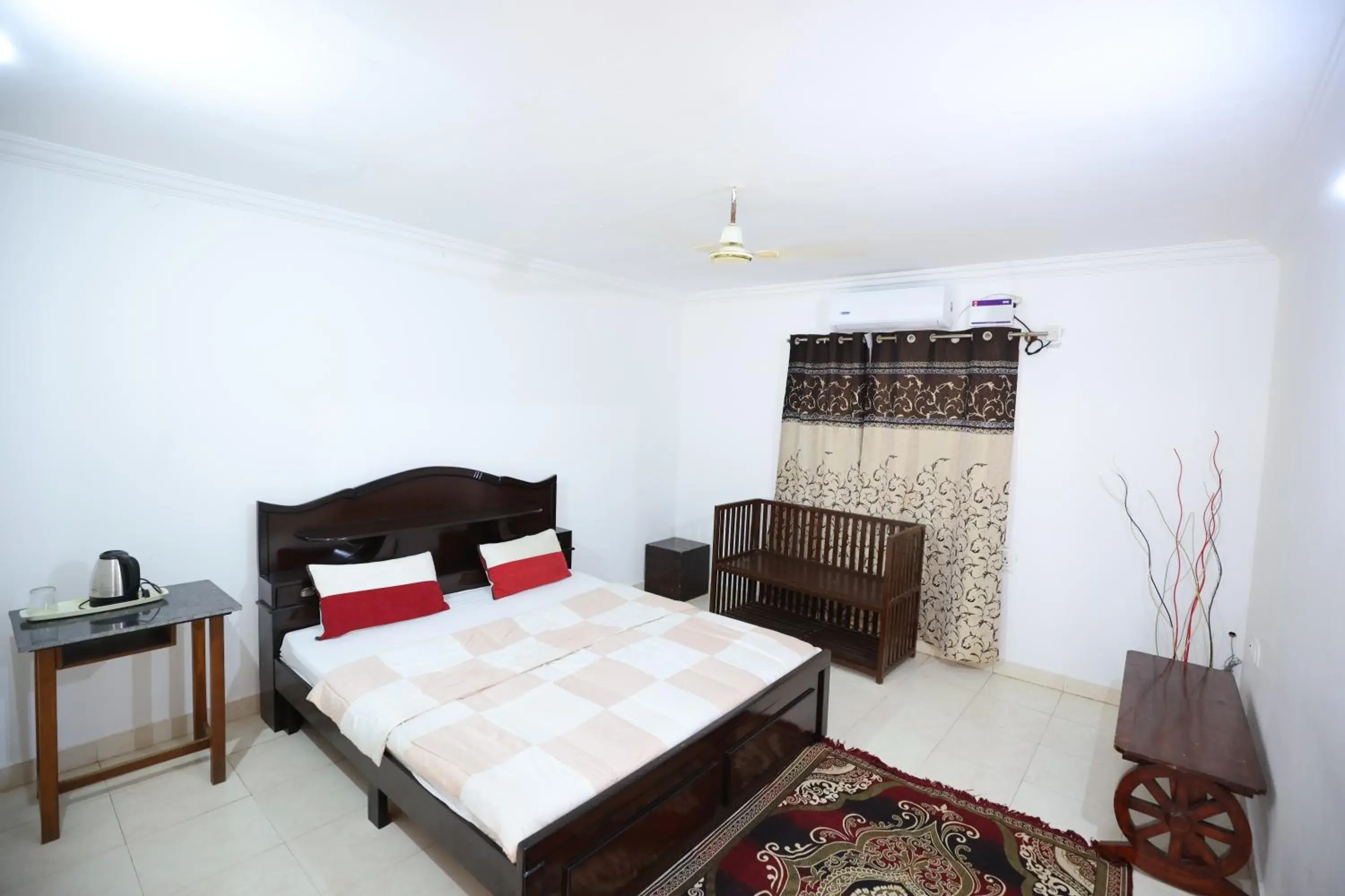 Bed in Nisarga Resort Bed in Nisarga Resort