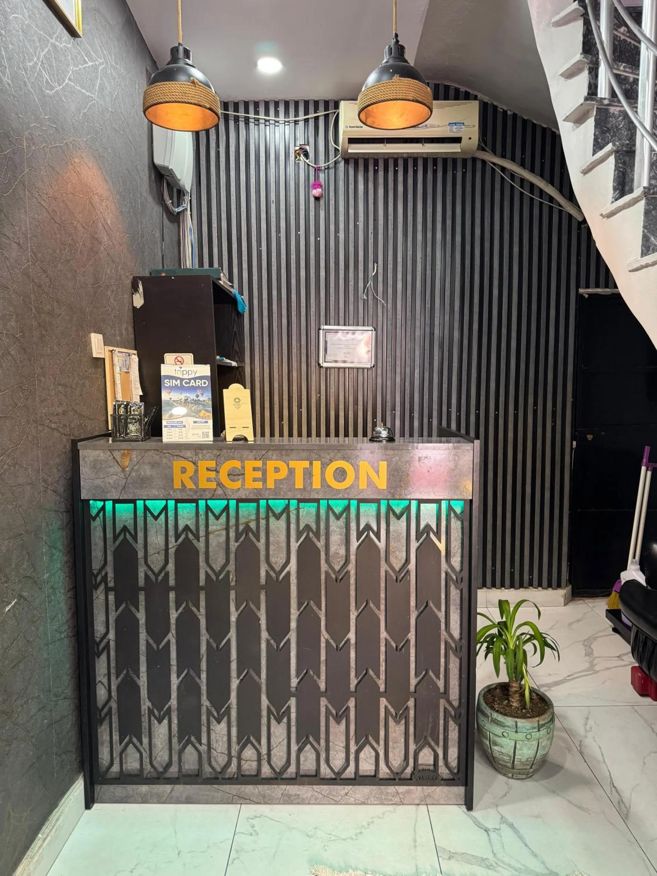 Lobby or reception in beyzade apart hotel