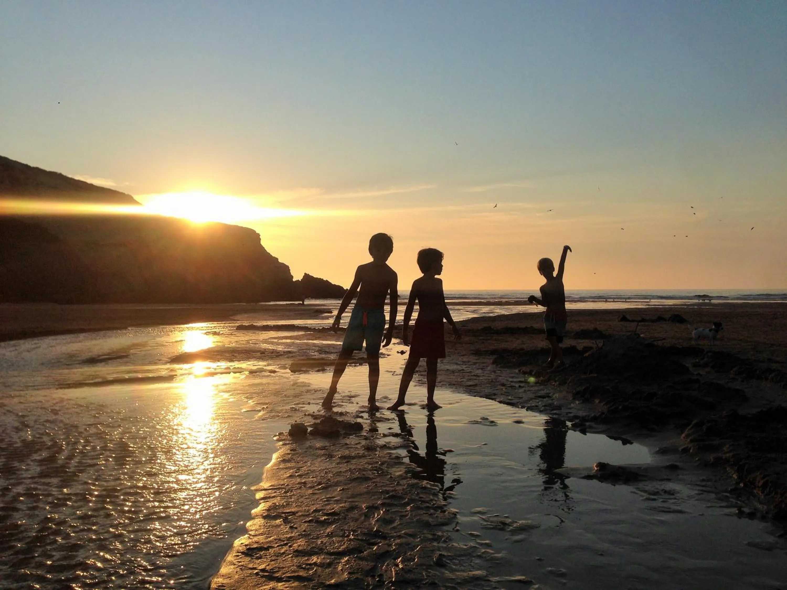 Beach in Pe no Monte