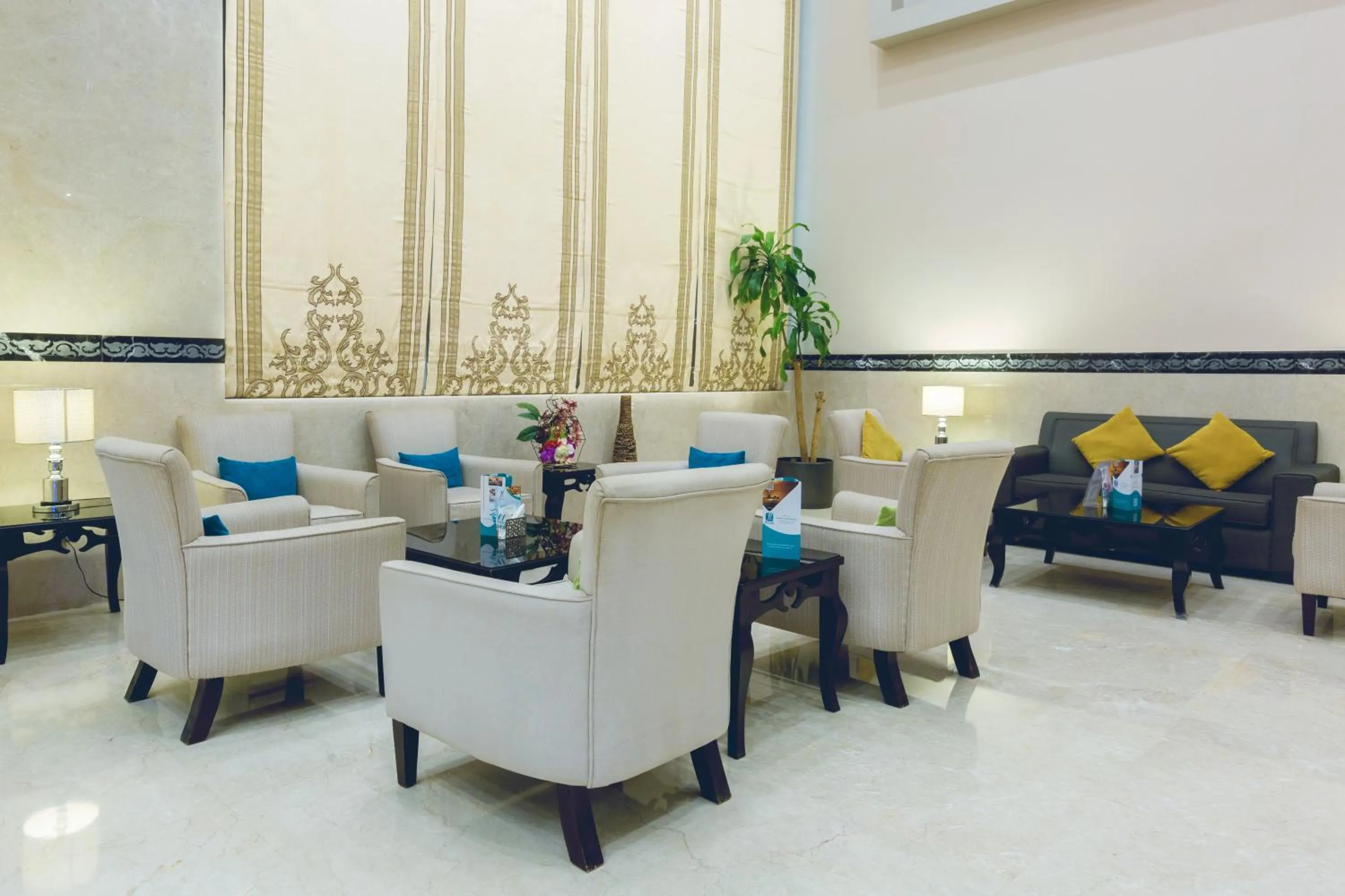 Lobby or reception in Holiday Jazan Hotel