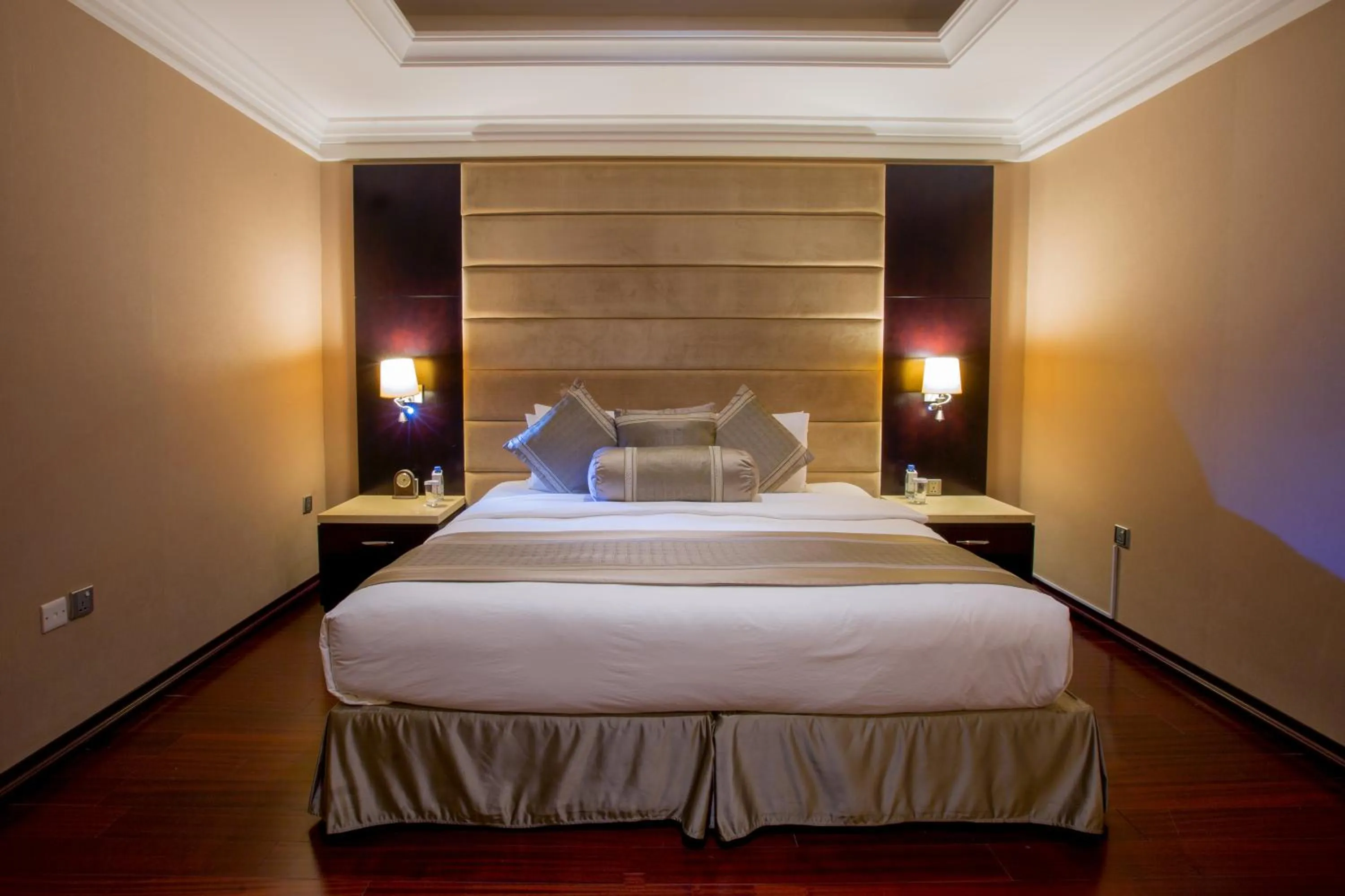 Bed in Holiday Jazan Hotel