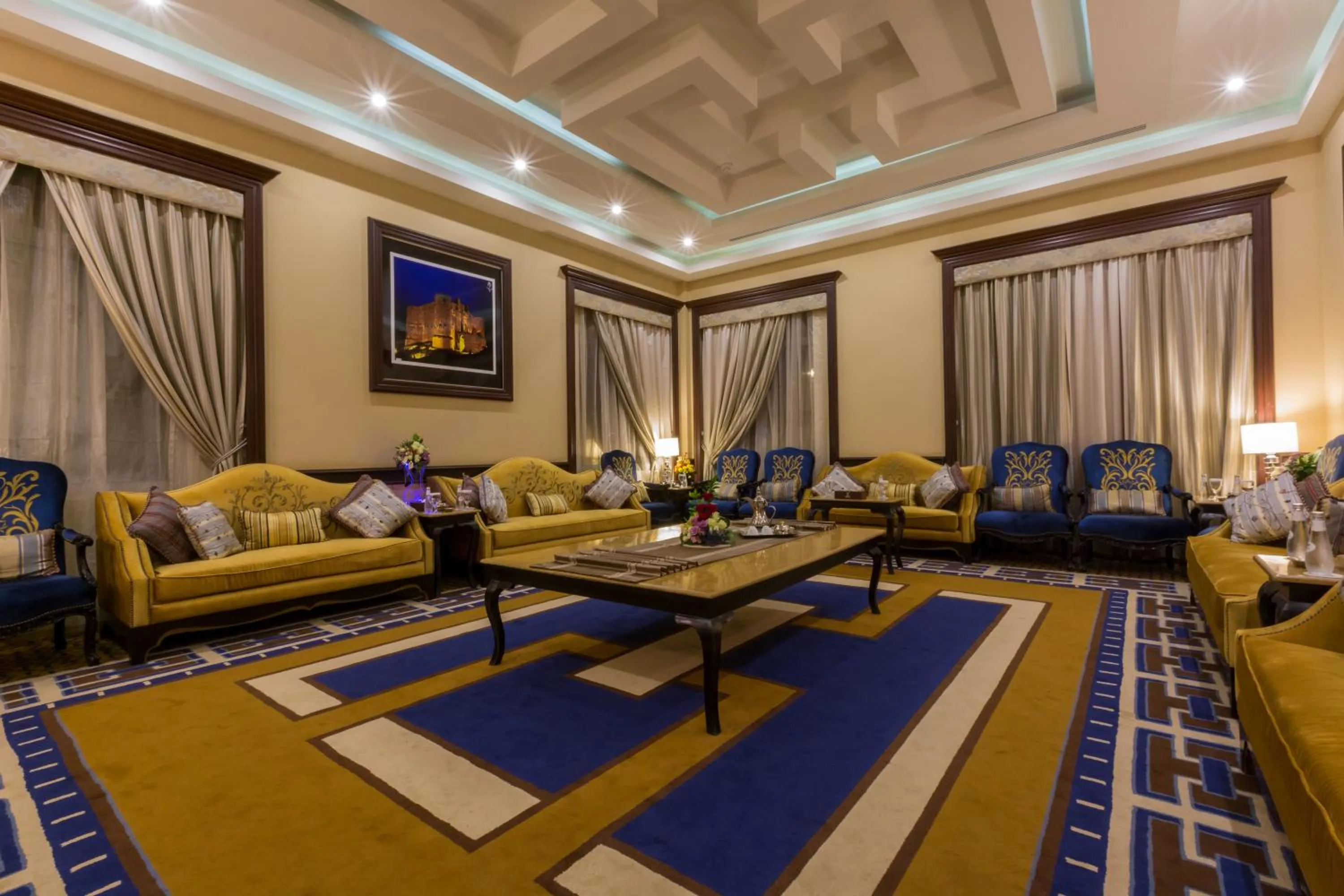 Seating area in Holiday Jazan Hotel