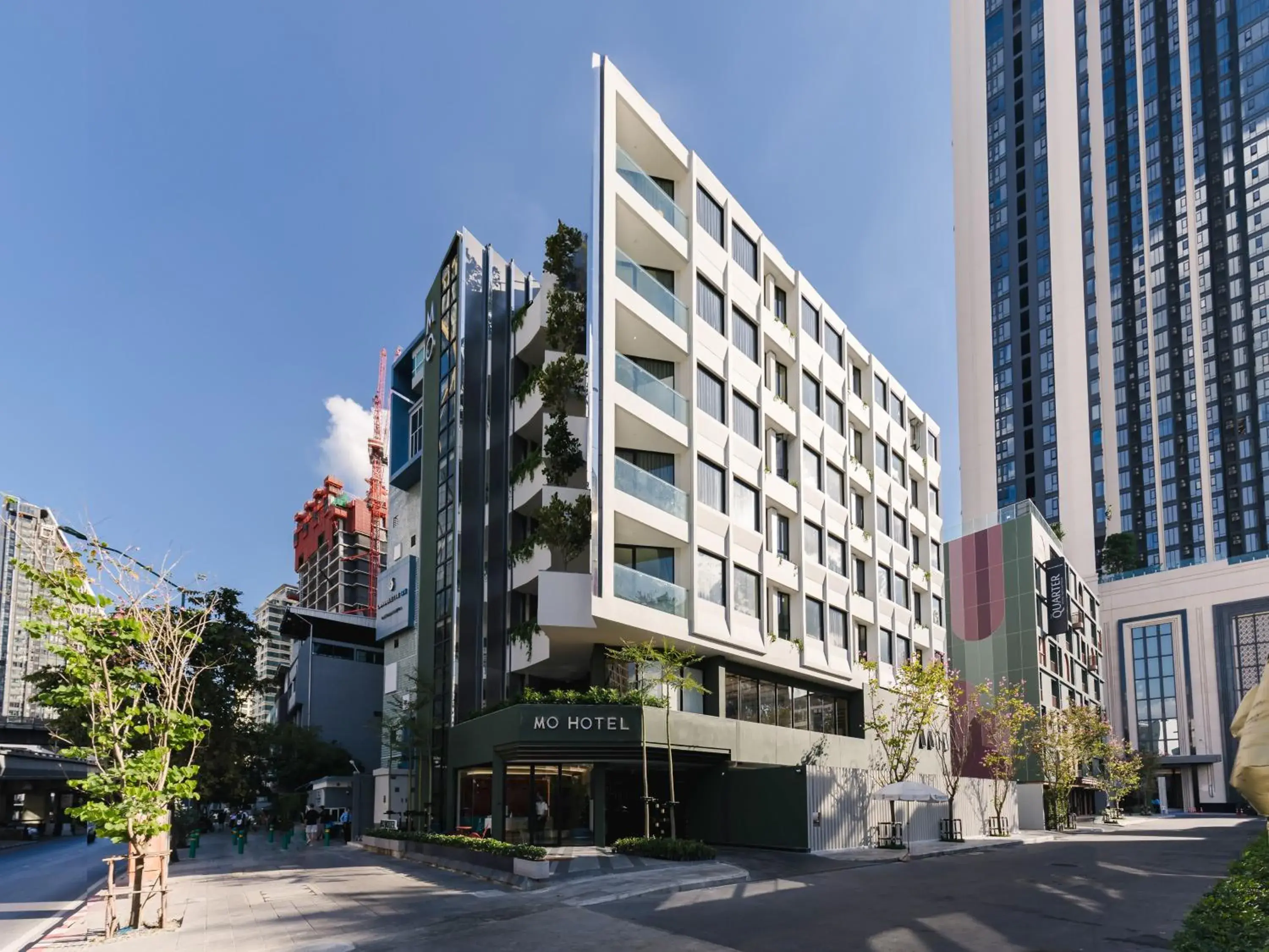 Property building in MO Hotel Bangkok Property building in MO Hotel Bangkok