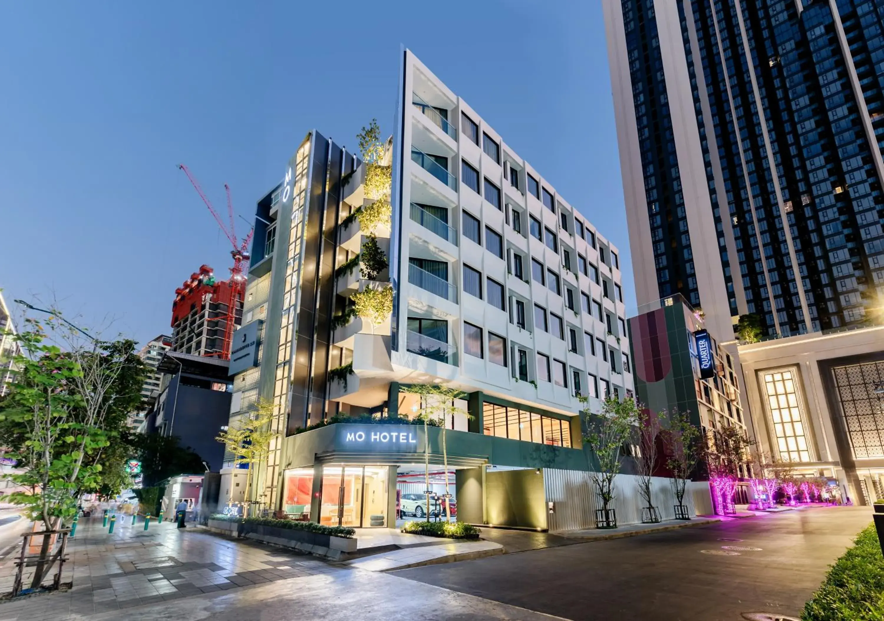 Property building in MO Hotel Bangkok Property building in MO Hotel Bangkok