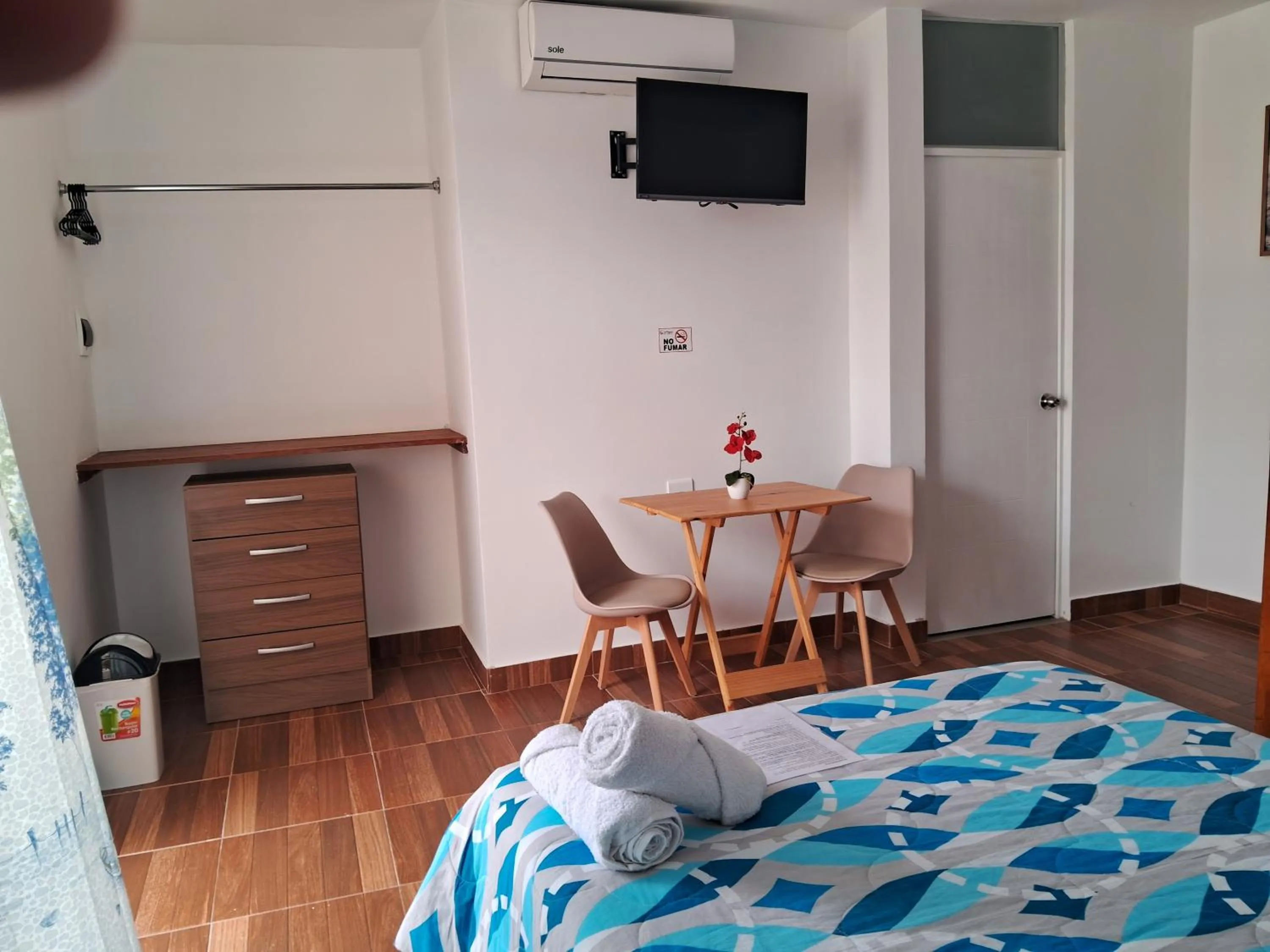 Bed in Las Fragatas Casa Hotel