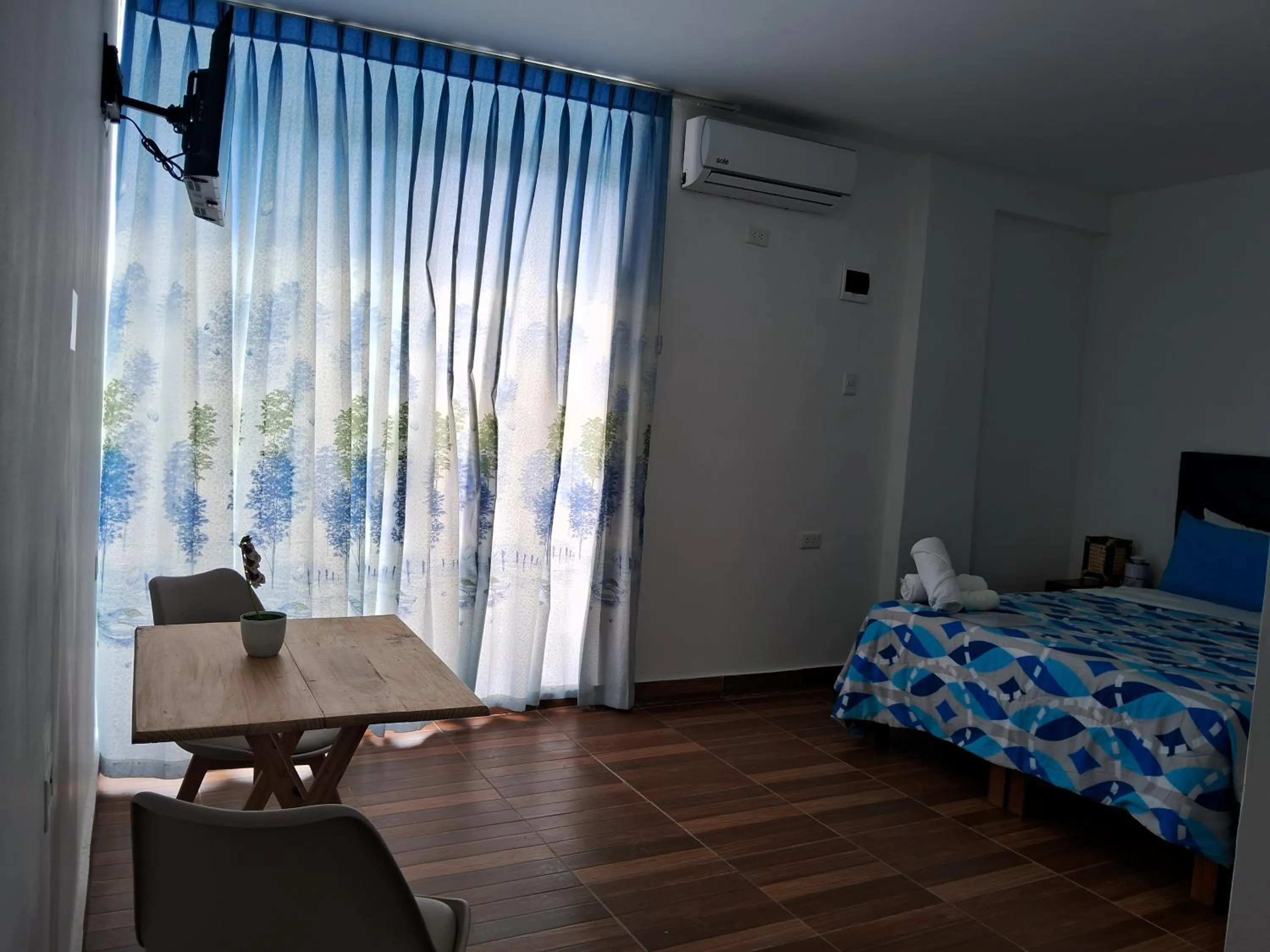 Bed in Las Fragatas Casa Hotel