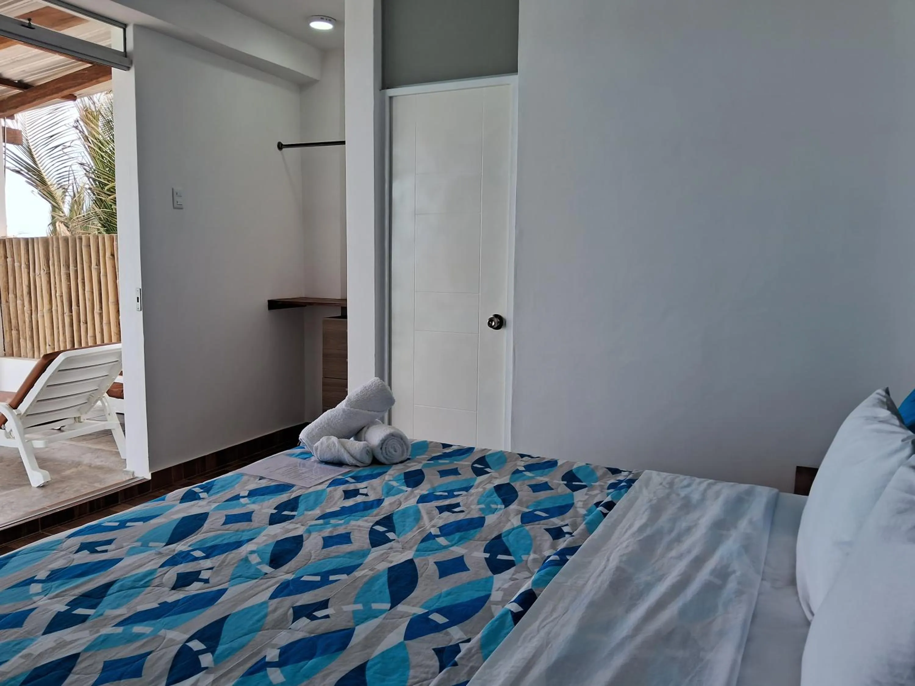 Bed in Las Fragatas Casa Hotel