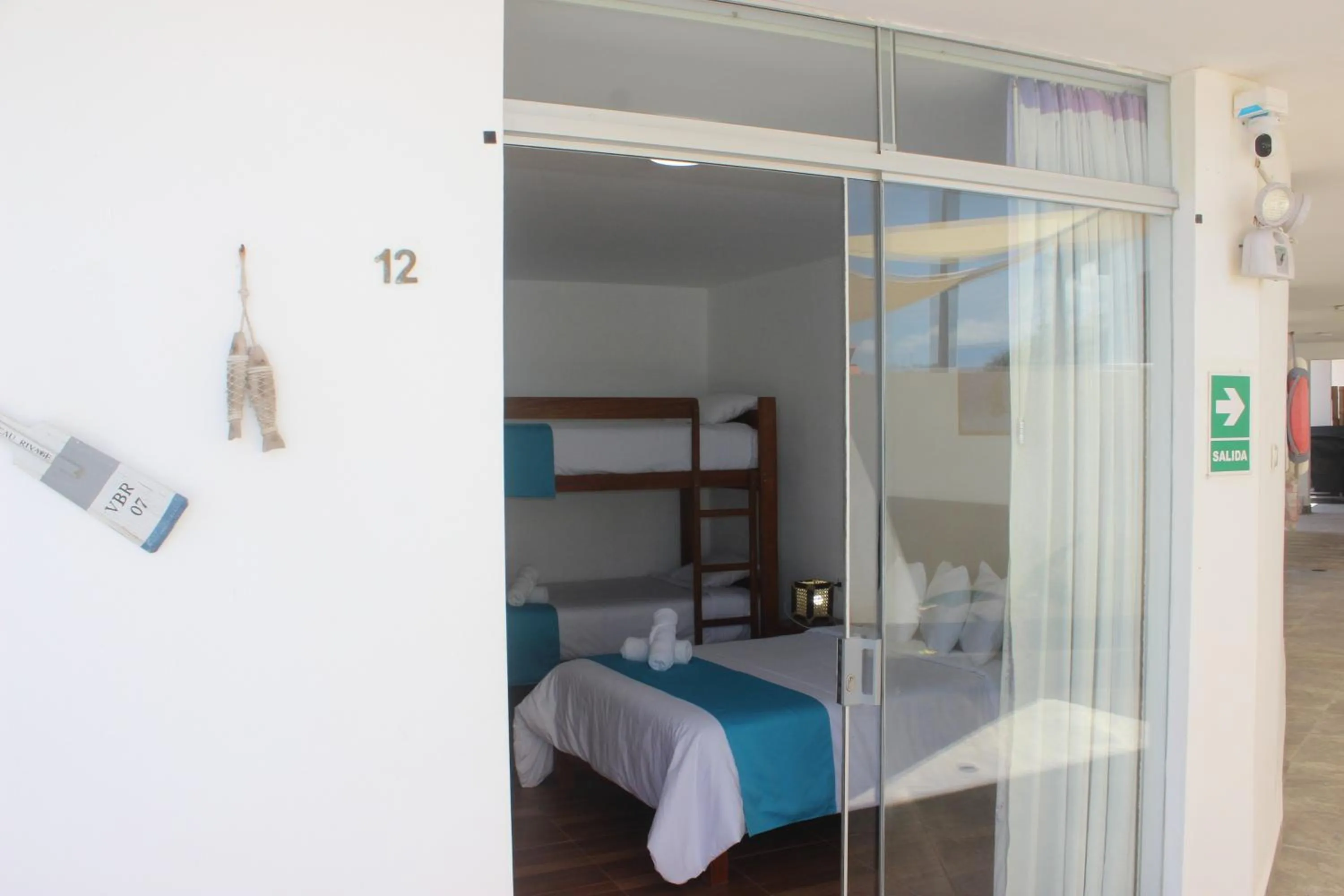 Bed in Las Fragatas Casa Hotel