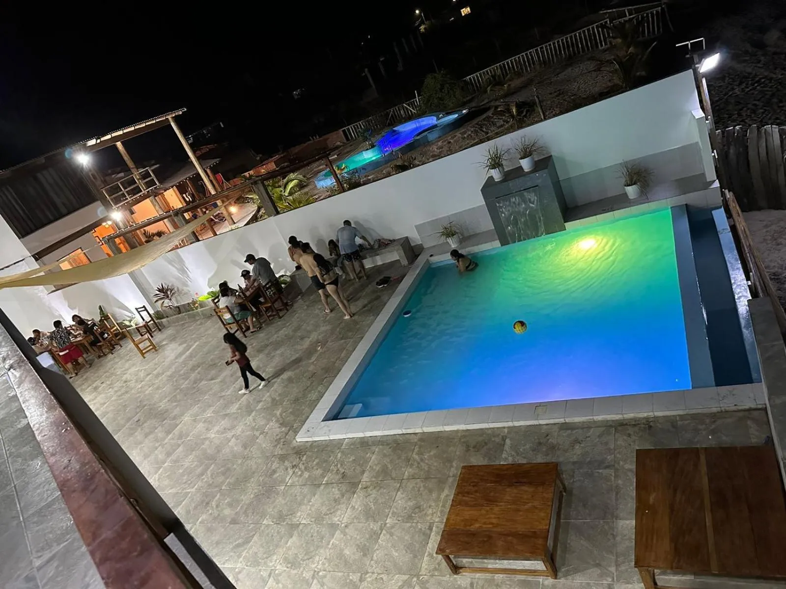 Patio in Las Fragatas Casa Hotel