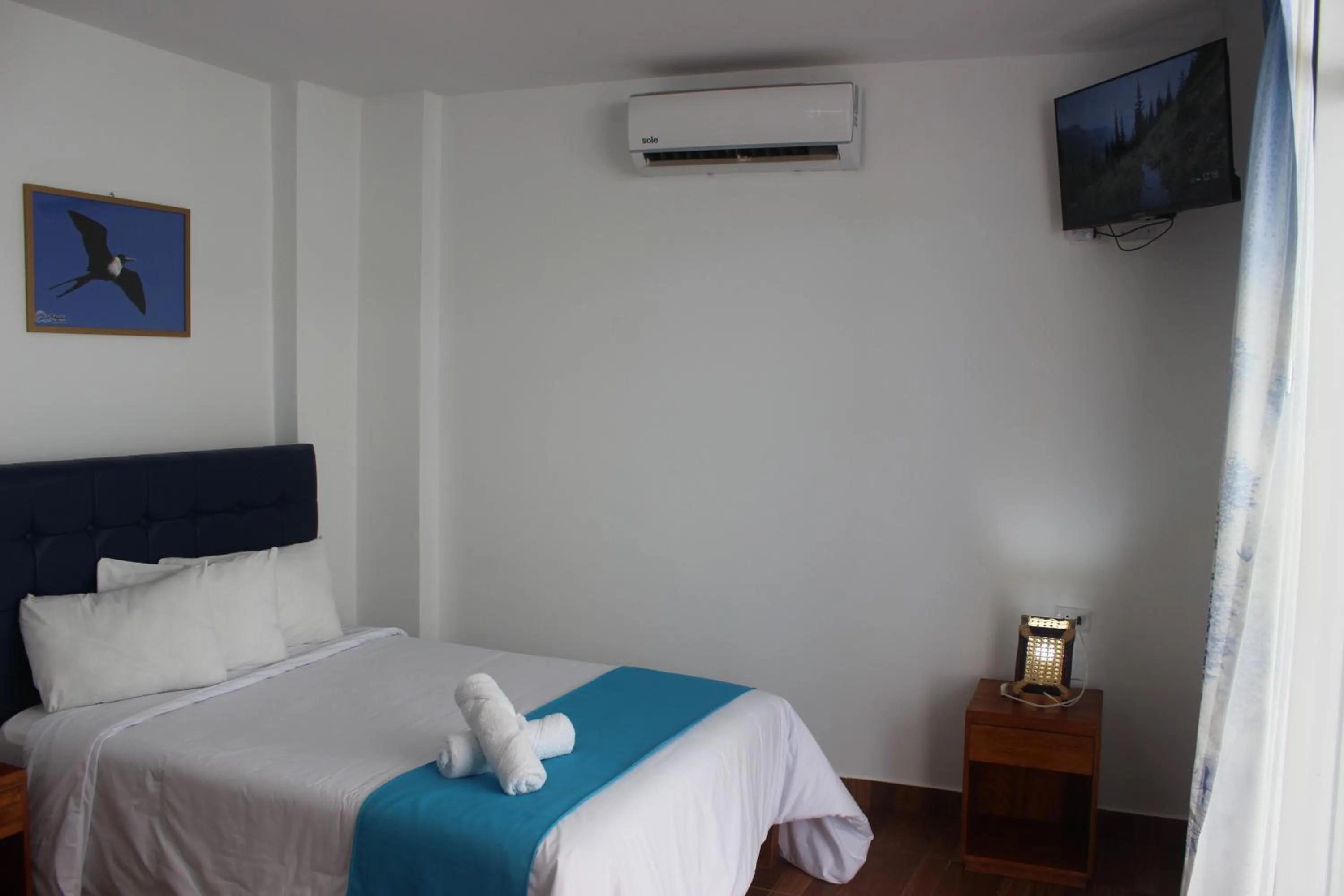 Bed in Las Fragatas Casa Hotel