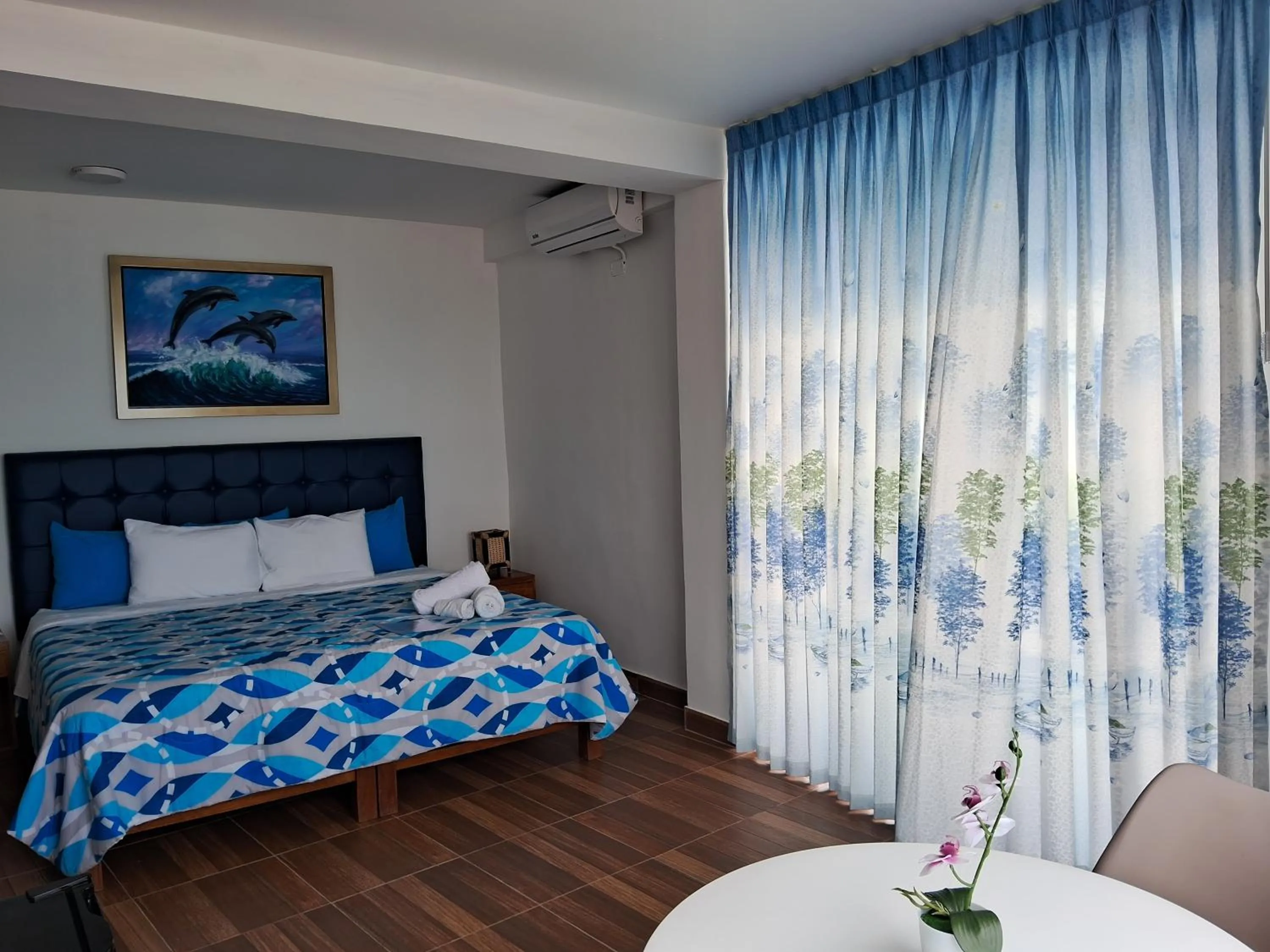 Bed in Las Fragatas Casa Hotel