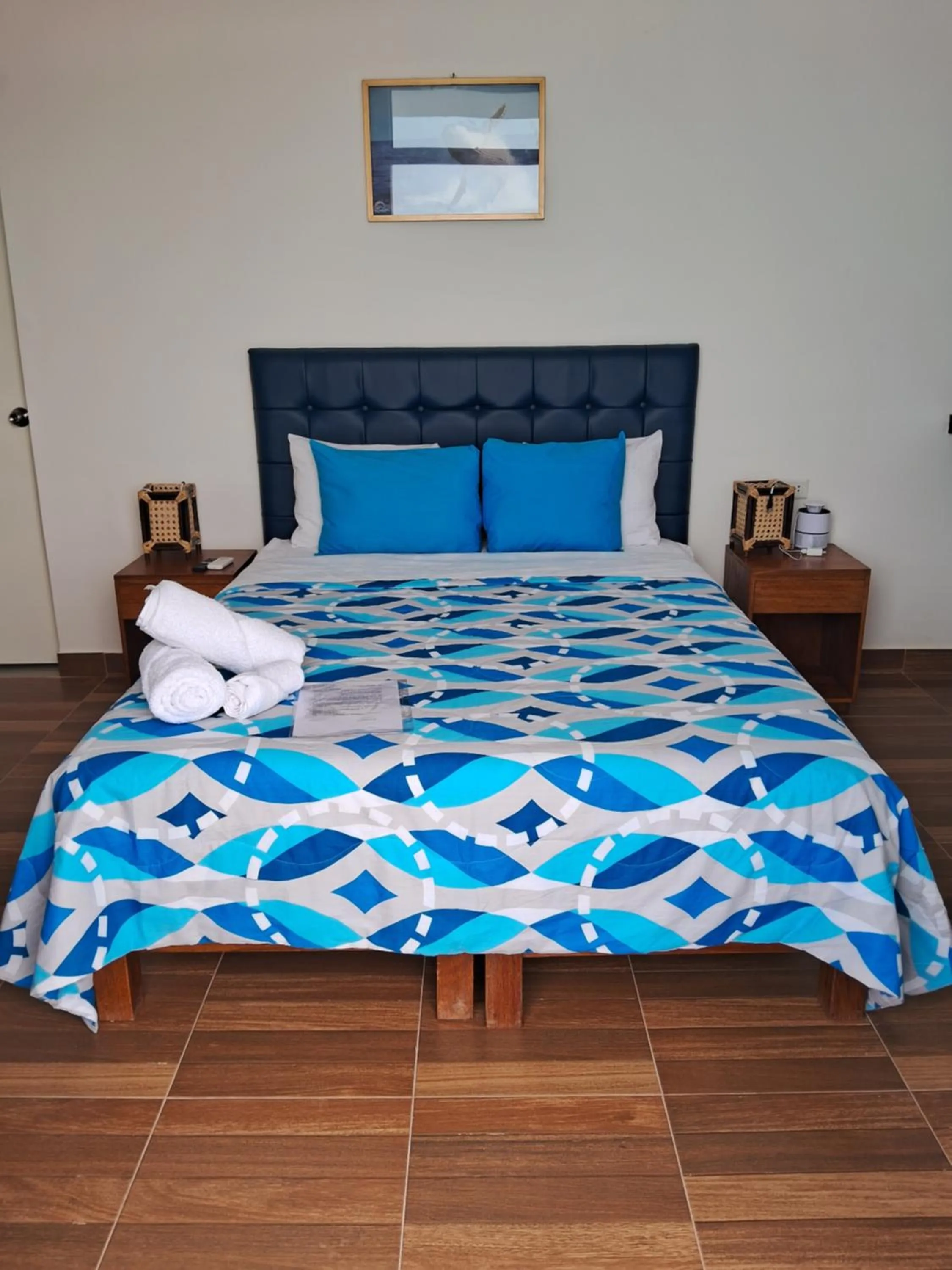 Bed in Las Fragatas Casa Hotel