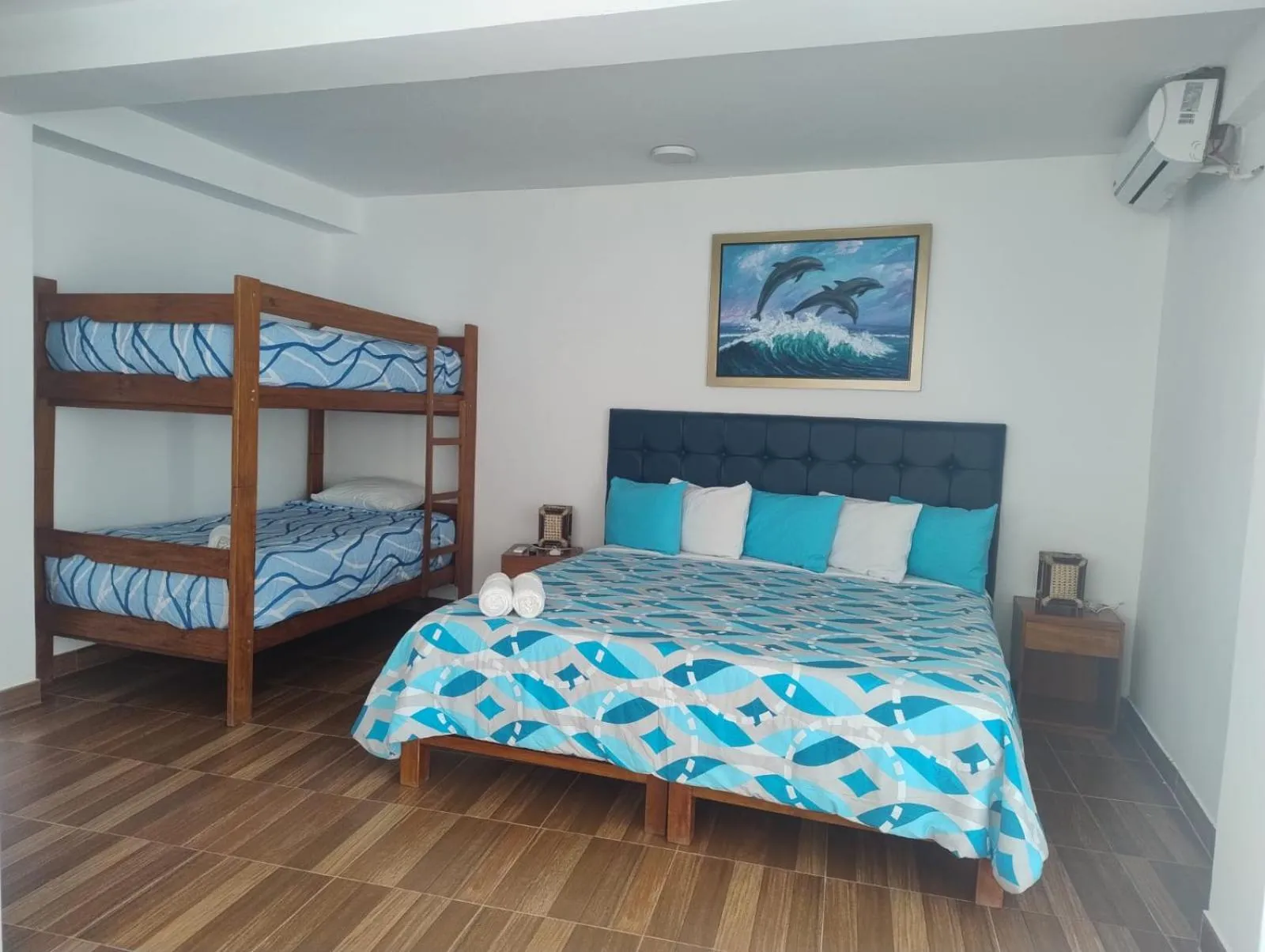 Bed in Las Fragatas Casa Hotel