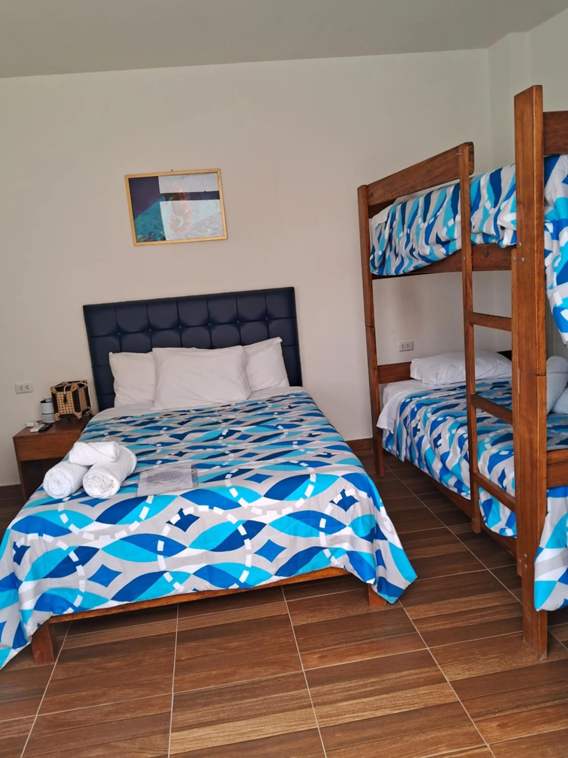 Bed in Las Fragatas Casa Hotel