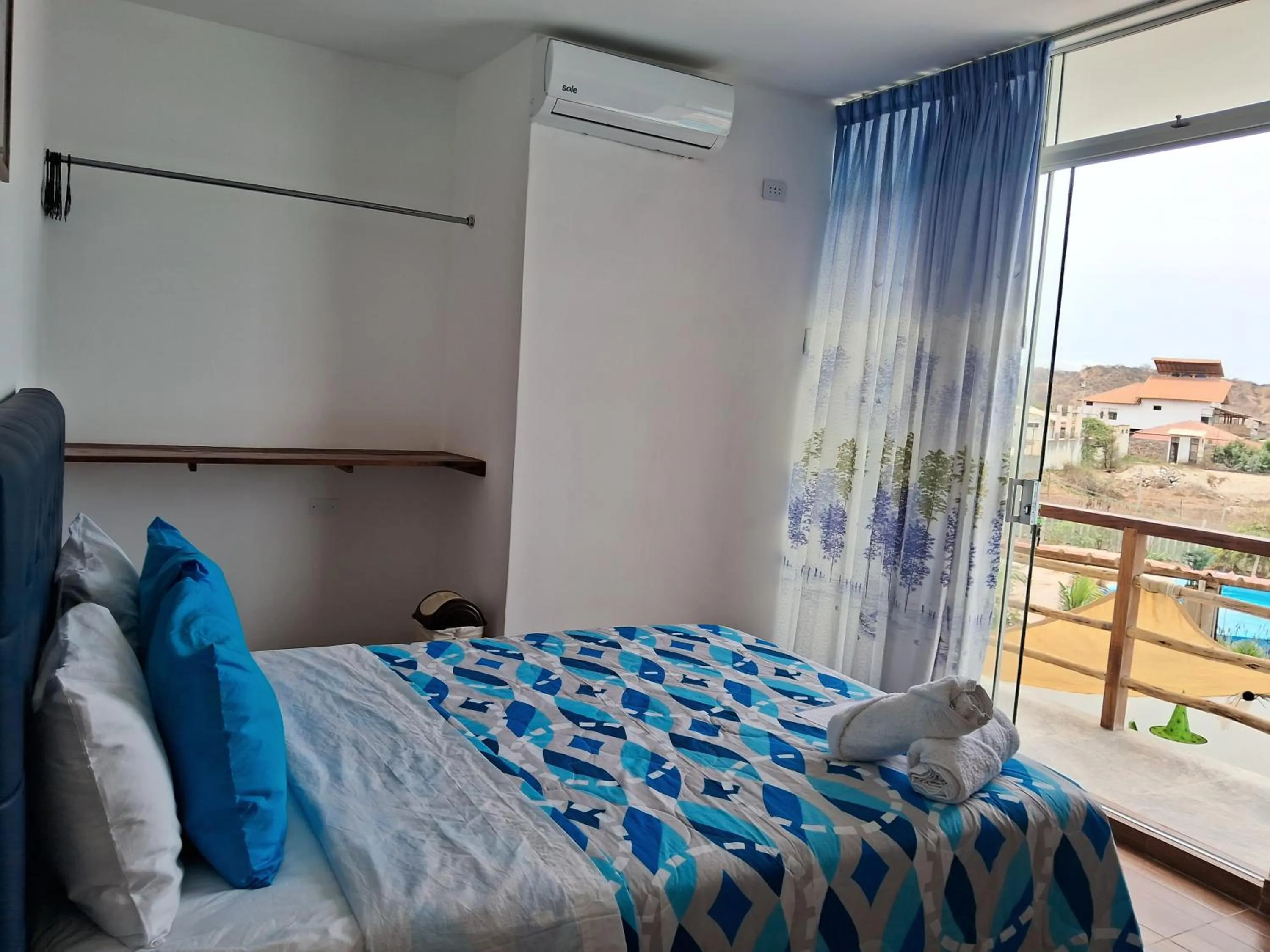 Bed in Las Fragatas Casa Hotel