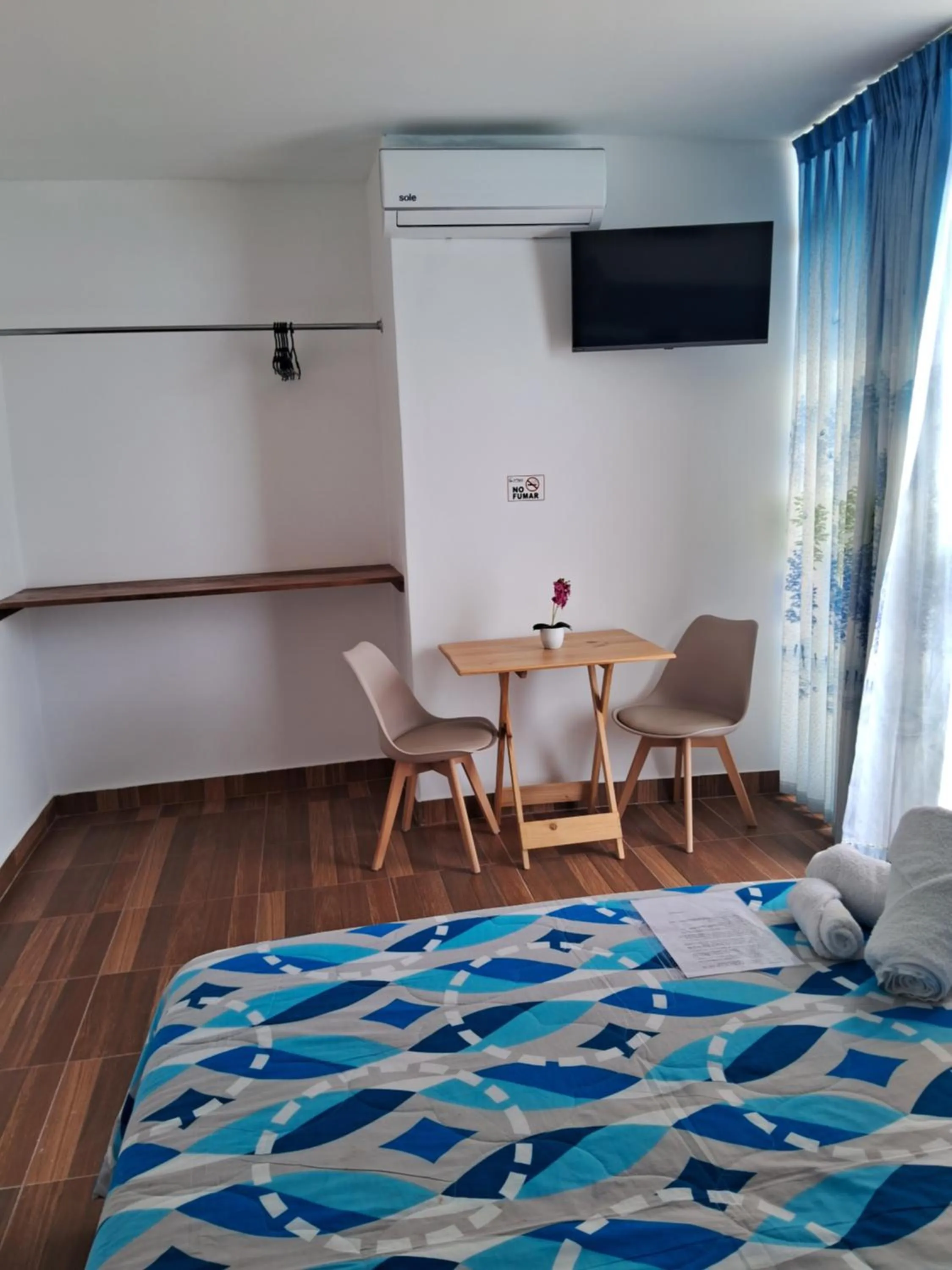 Bed in Las Fragatas Casa Hotel