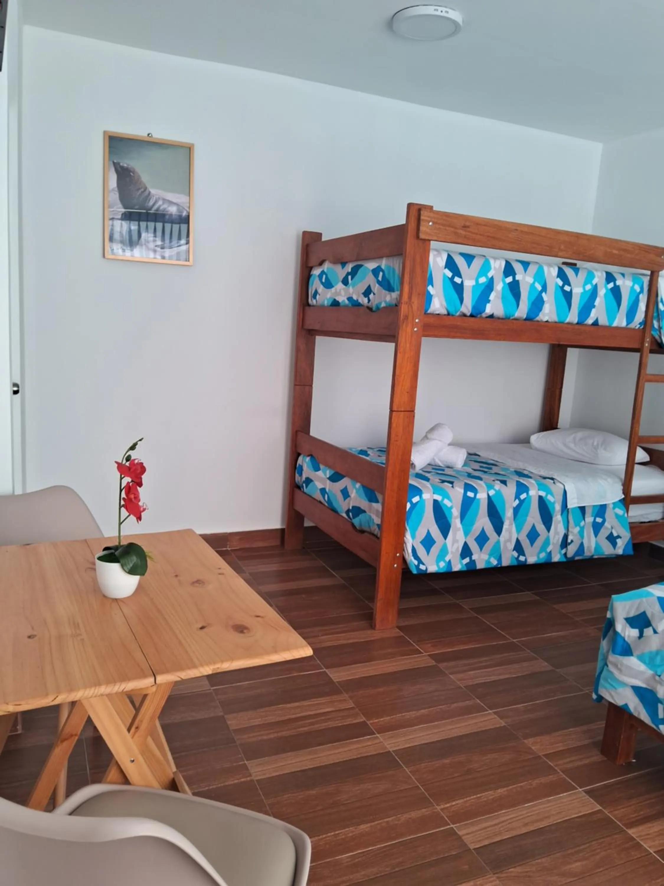 Bed in Las Fragatas Casa Hotel