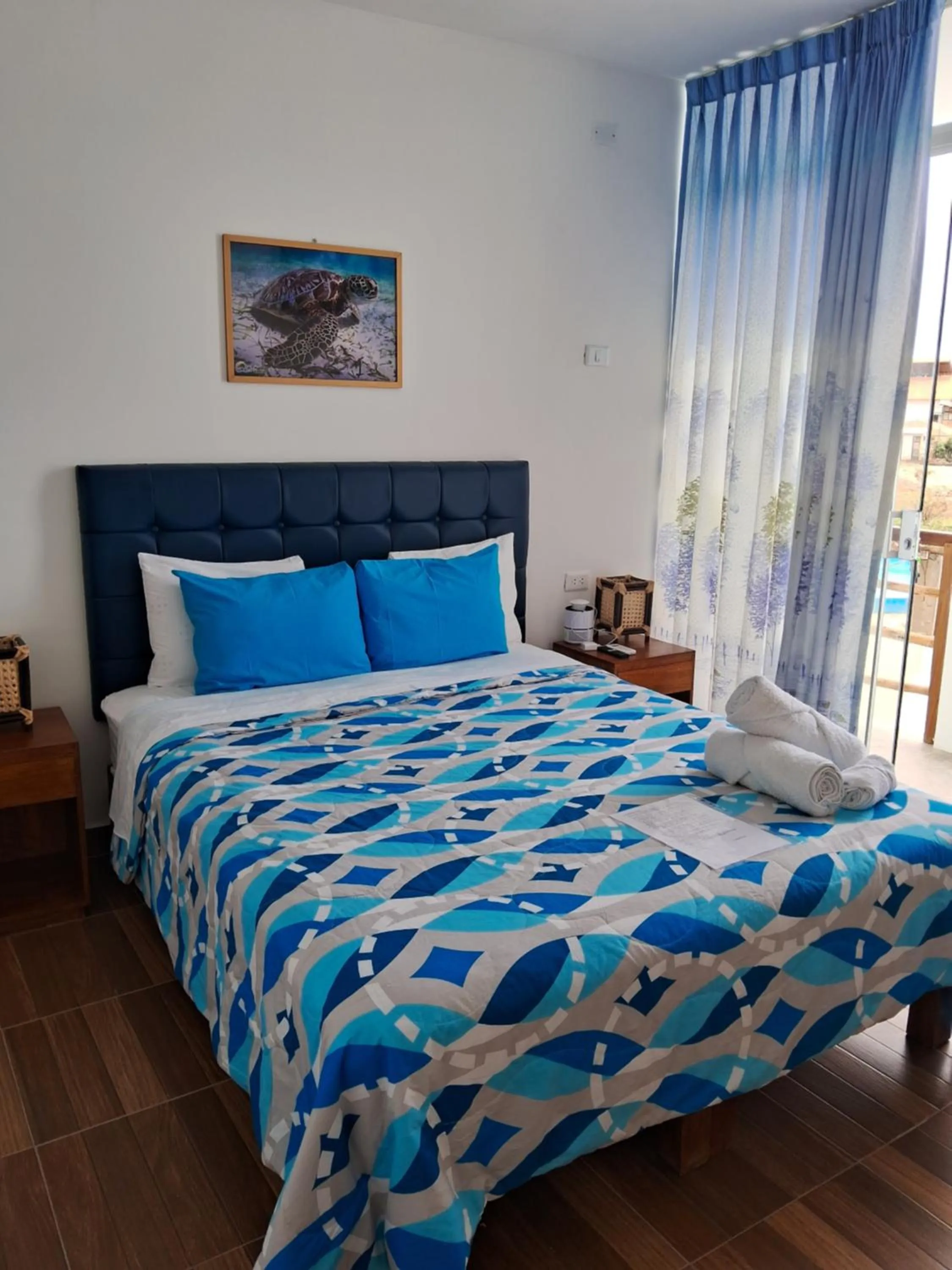 Bed in Las Fragatas Casa Hotel