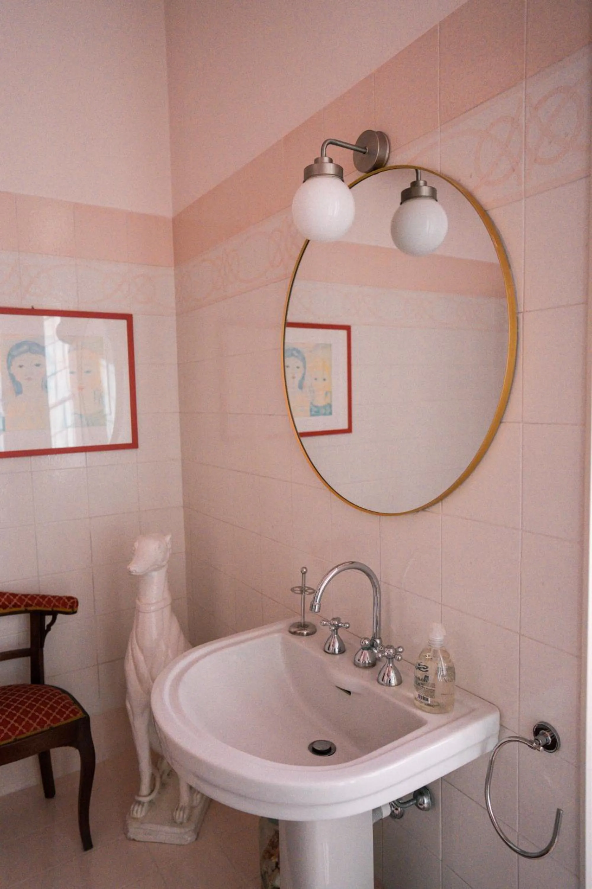 Bathroom in B&B Agapantus in una Villa dell'800