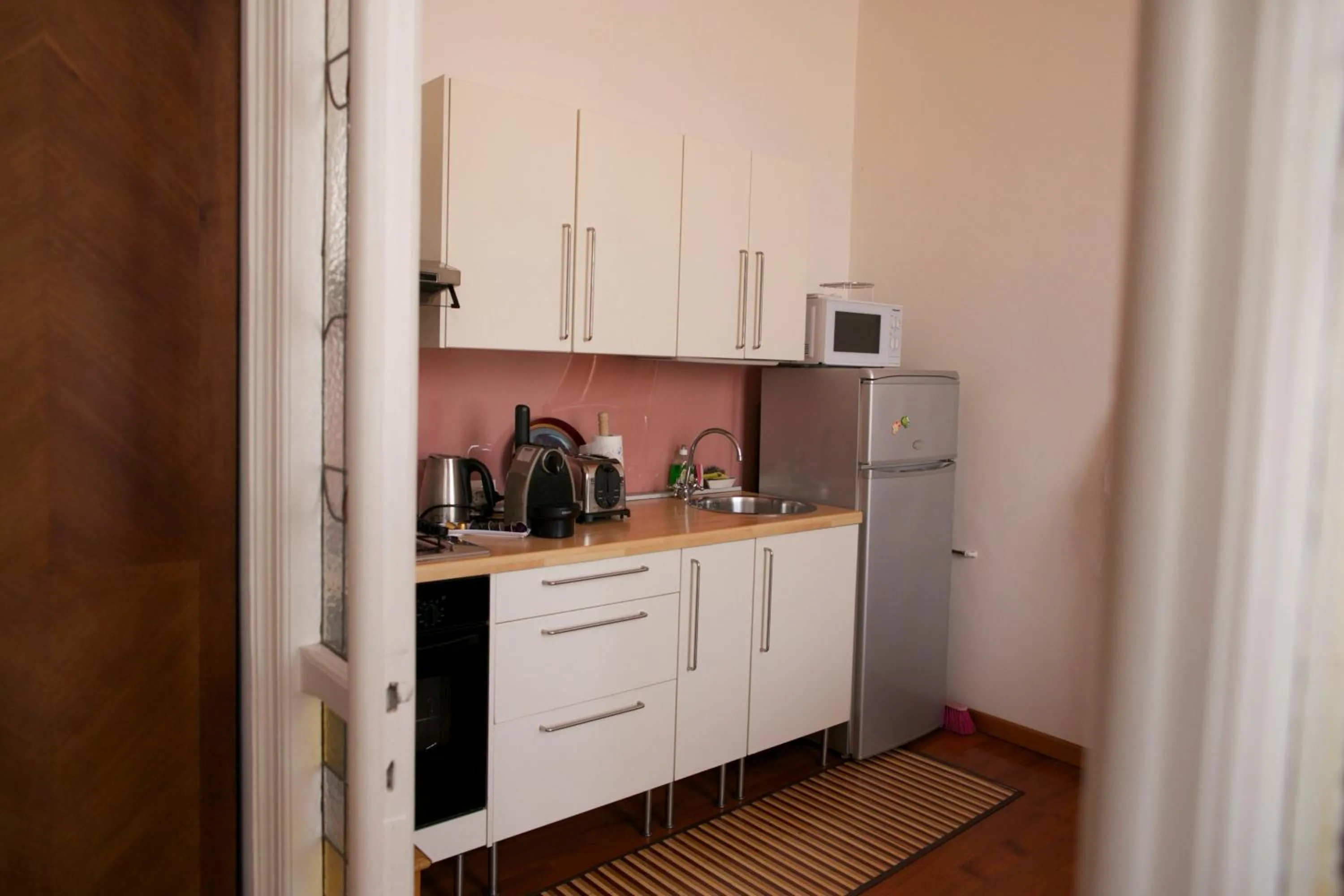 Kitchen or kitchenette in B&B Agapantus in una Villa dell'800