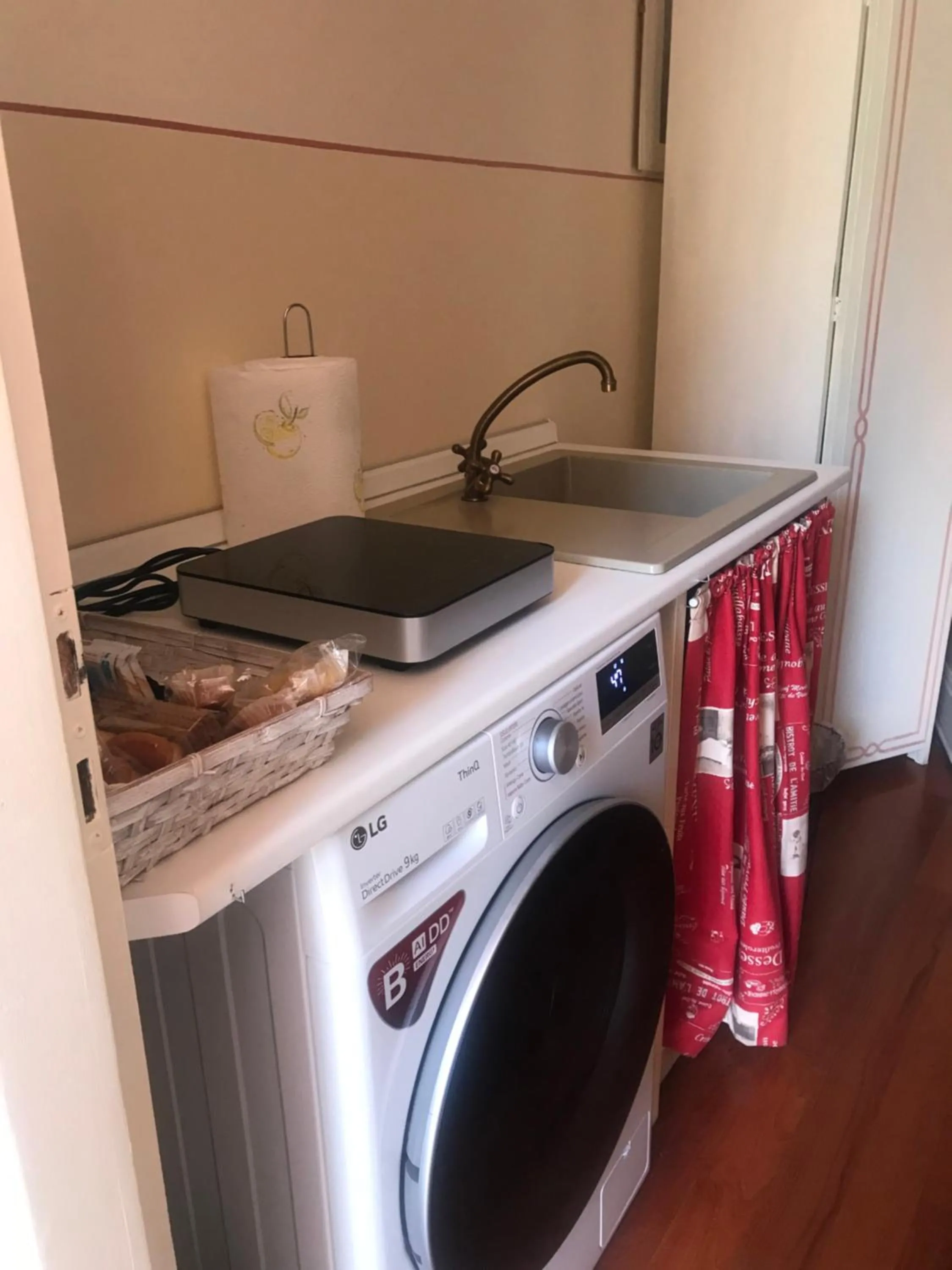 washing machine in B&B Agapantus in una Villa dell'800