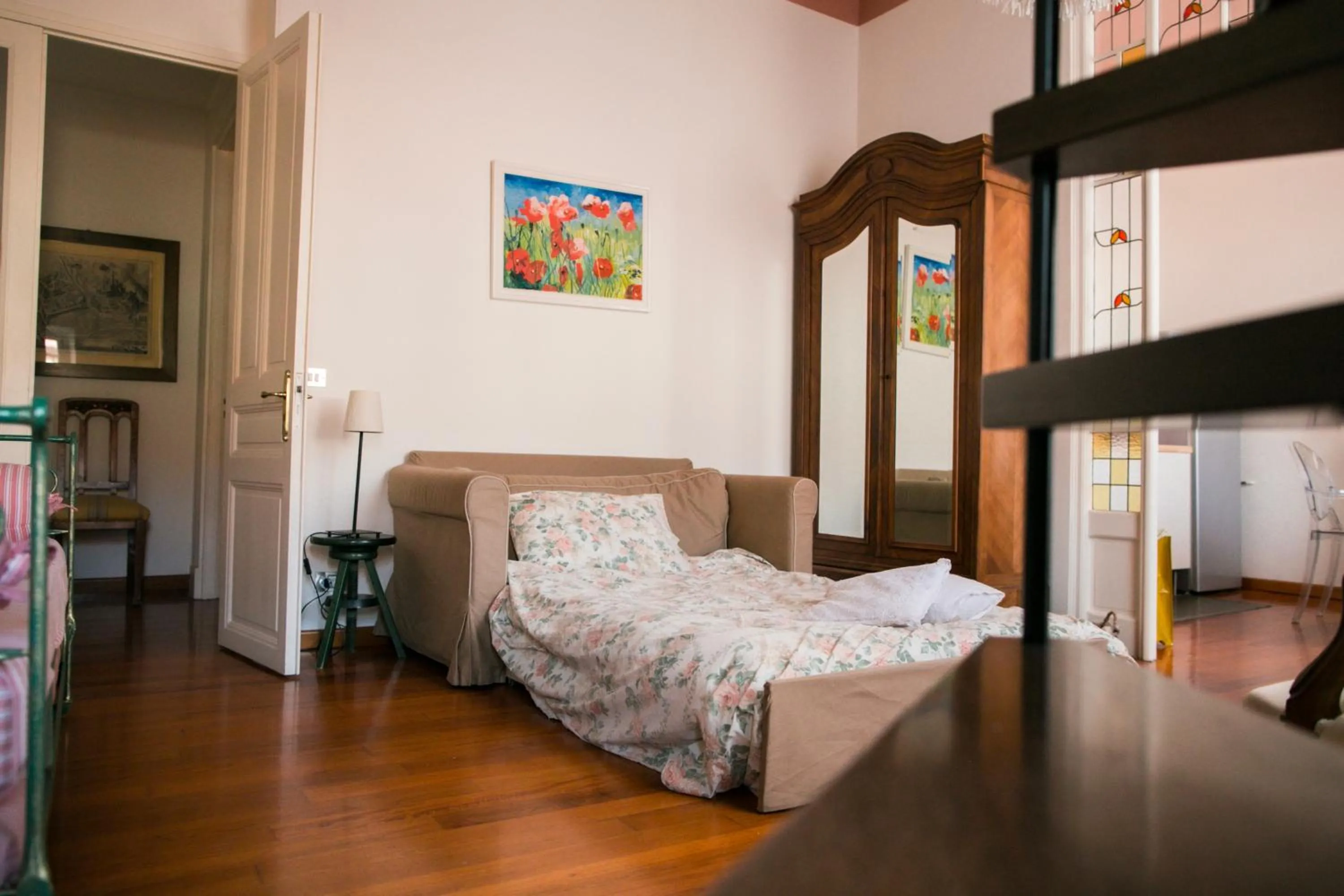 Bed in B&B Agapantus in una Villa dell'800
