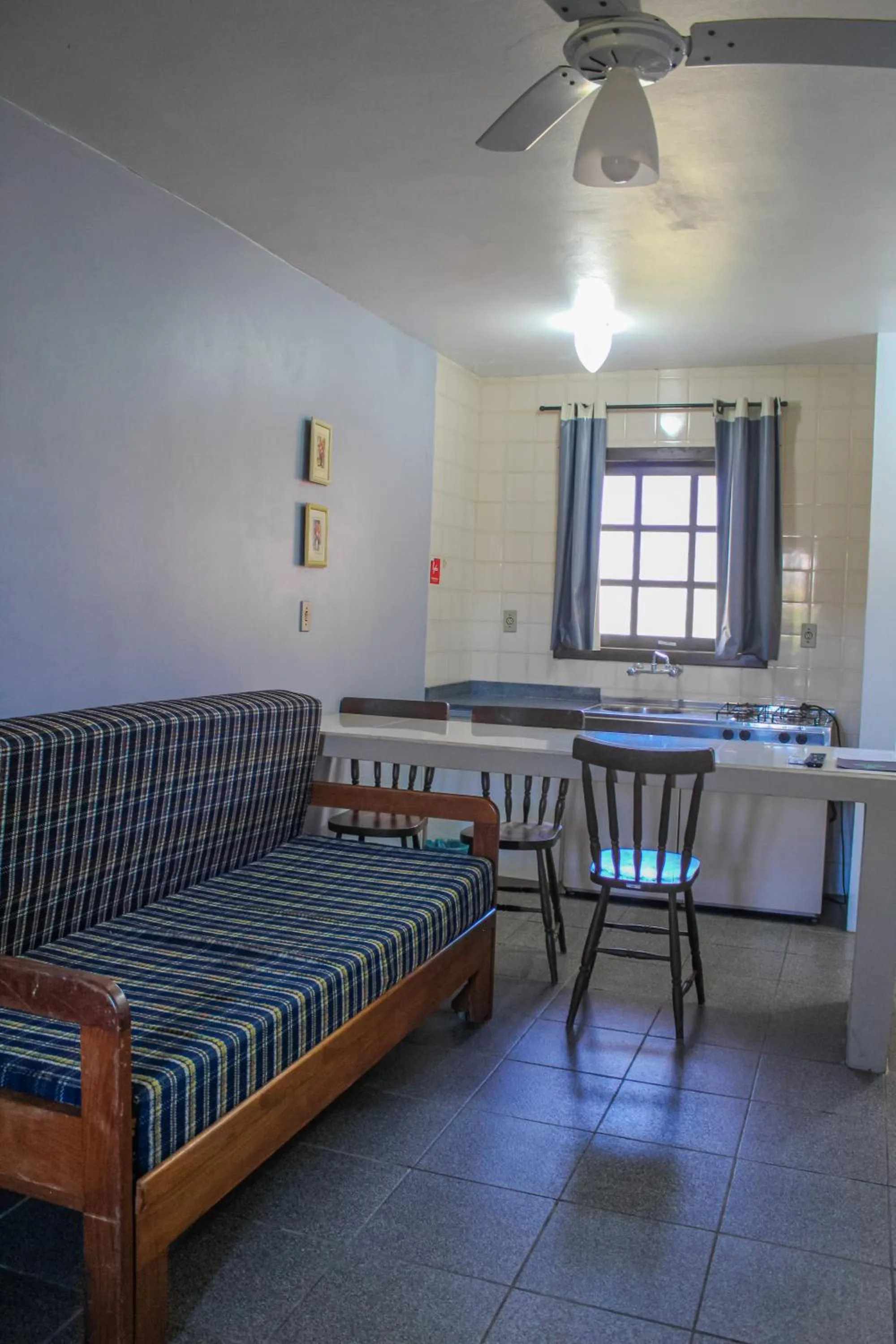 kitchen in Serramar Apart Hotel