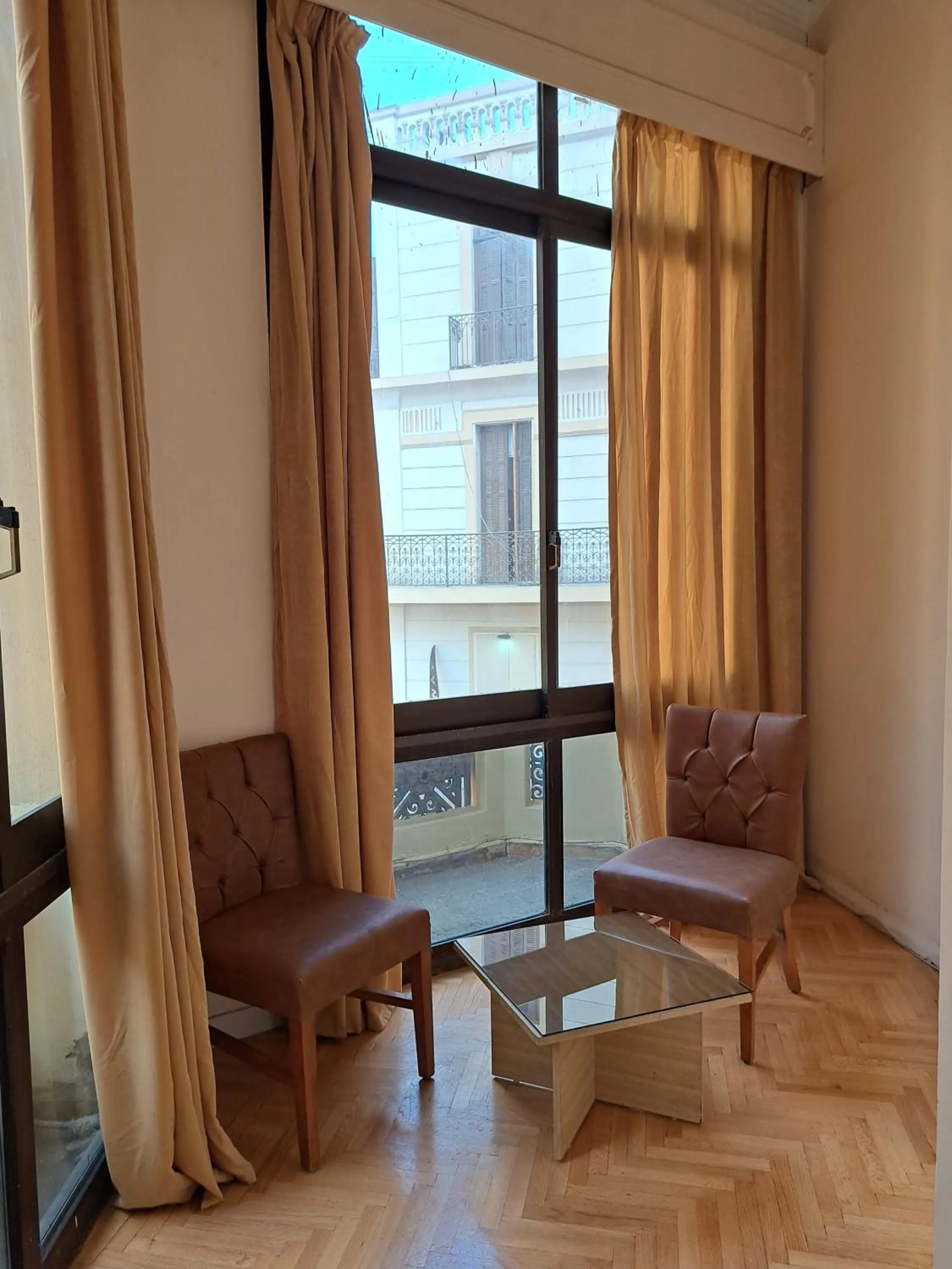 Seating area in Philo Hotel