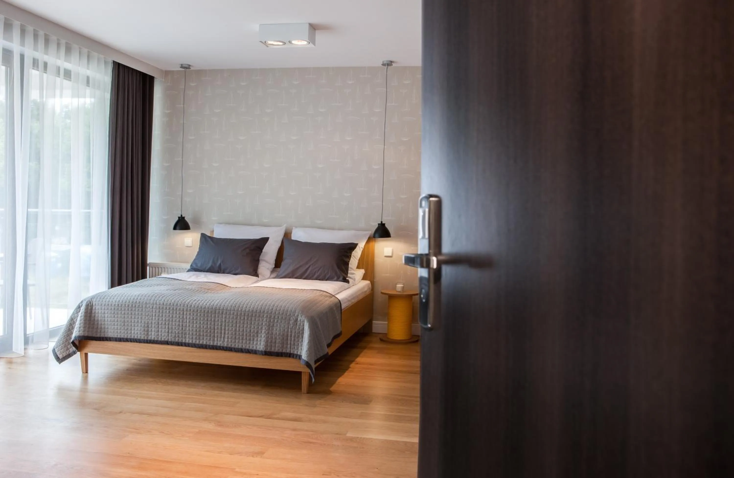 Bed in Apartamenty Paliki