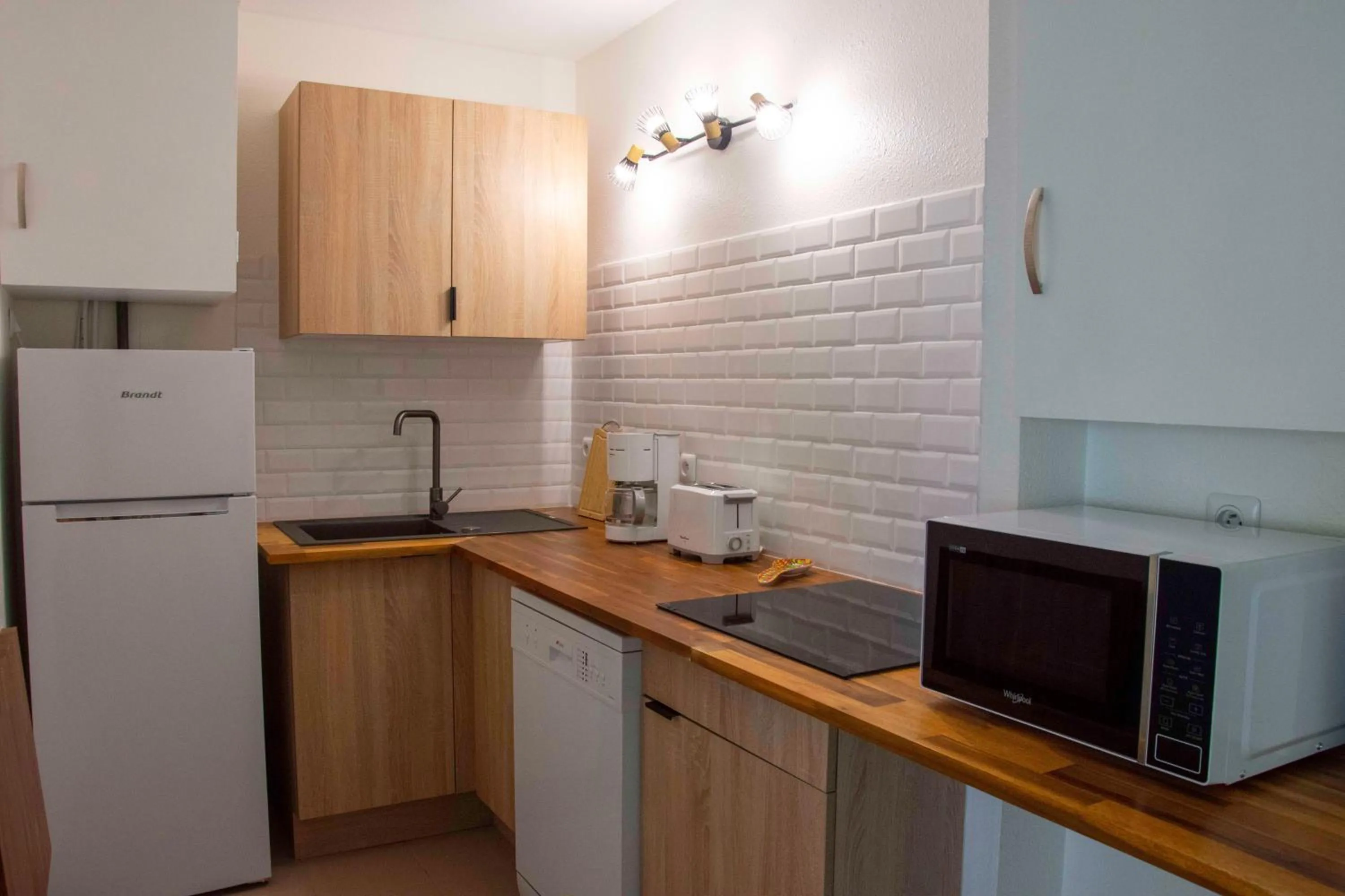 Coffee/tea facilities in Appartement tout confort ! Au pied de la plage !