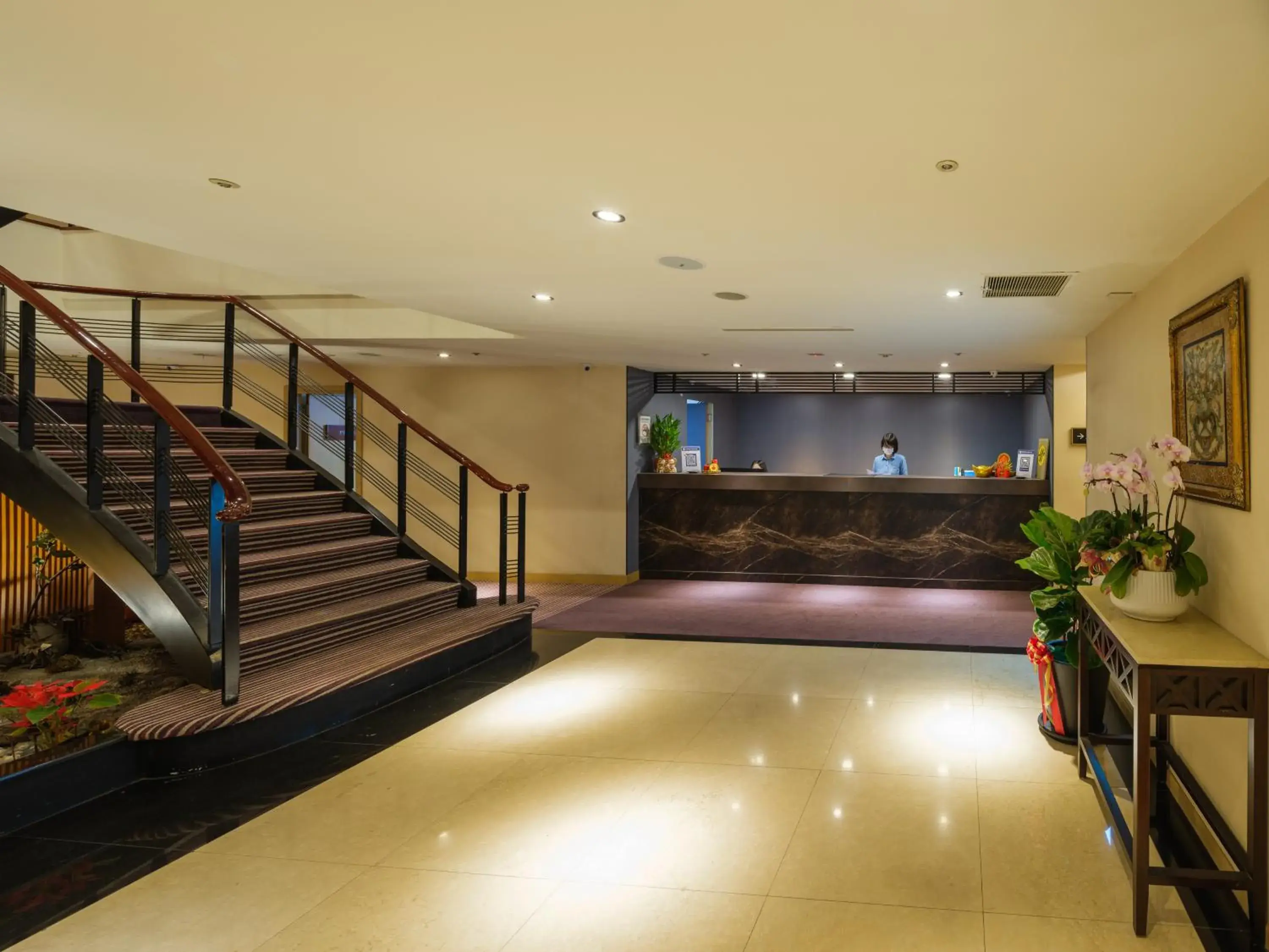 Lobby or reception in Rich & Free Hotel - Fuzhong 富逸旅趣-板橋府中館 Lobby or reception in Rich & Free Hotel - Fuzhong 富逸旅趣-板橋府中館