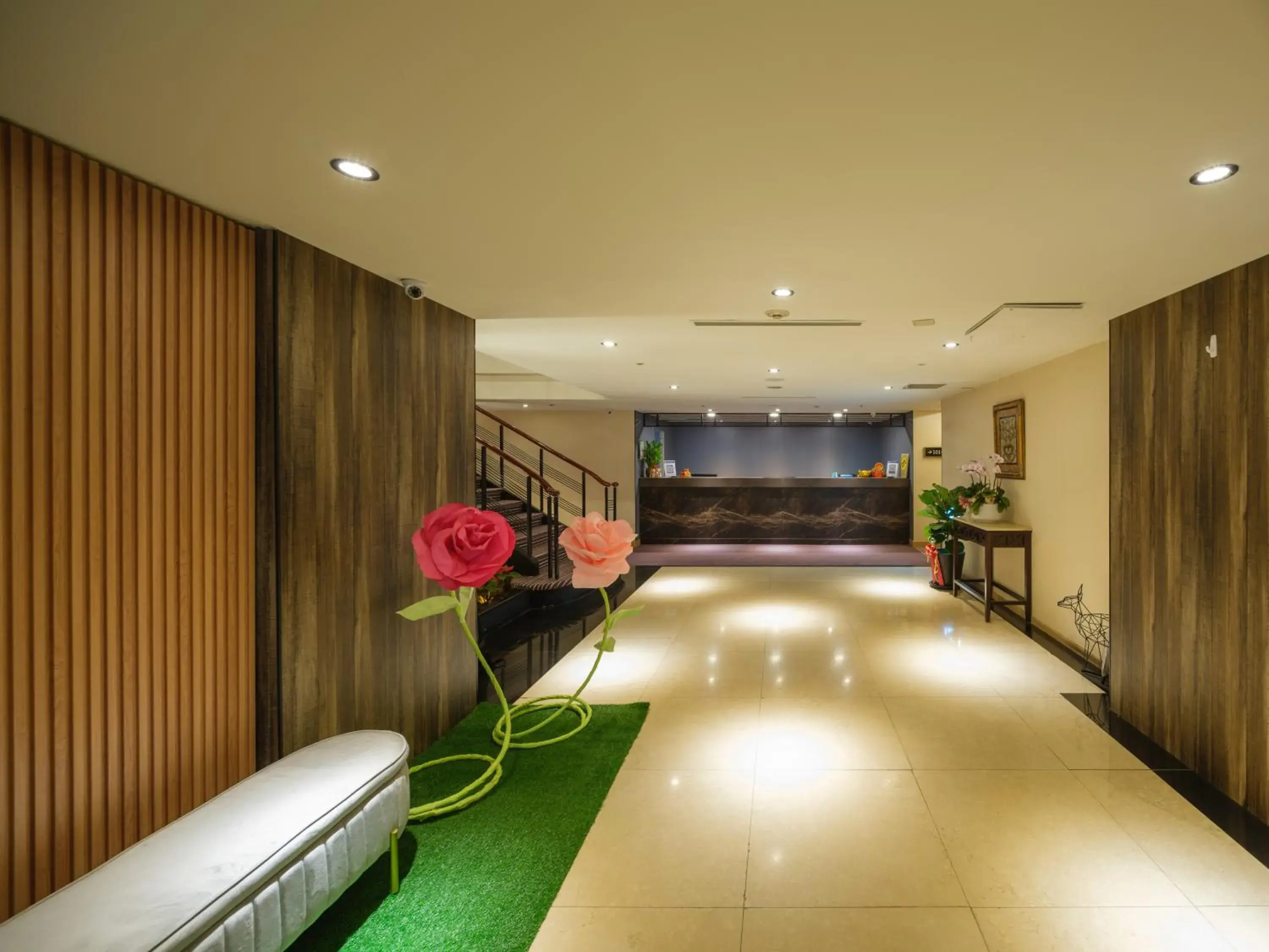 Lobby or reception in Rich & Free Hotel - Fuzhong 富逸旅趣-板橋府中館 Lobby or reception in Rich & Free Hotel - Fuzhong 富逸旅趣-板橋府中館