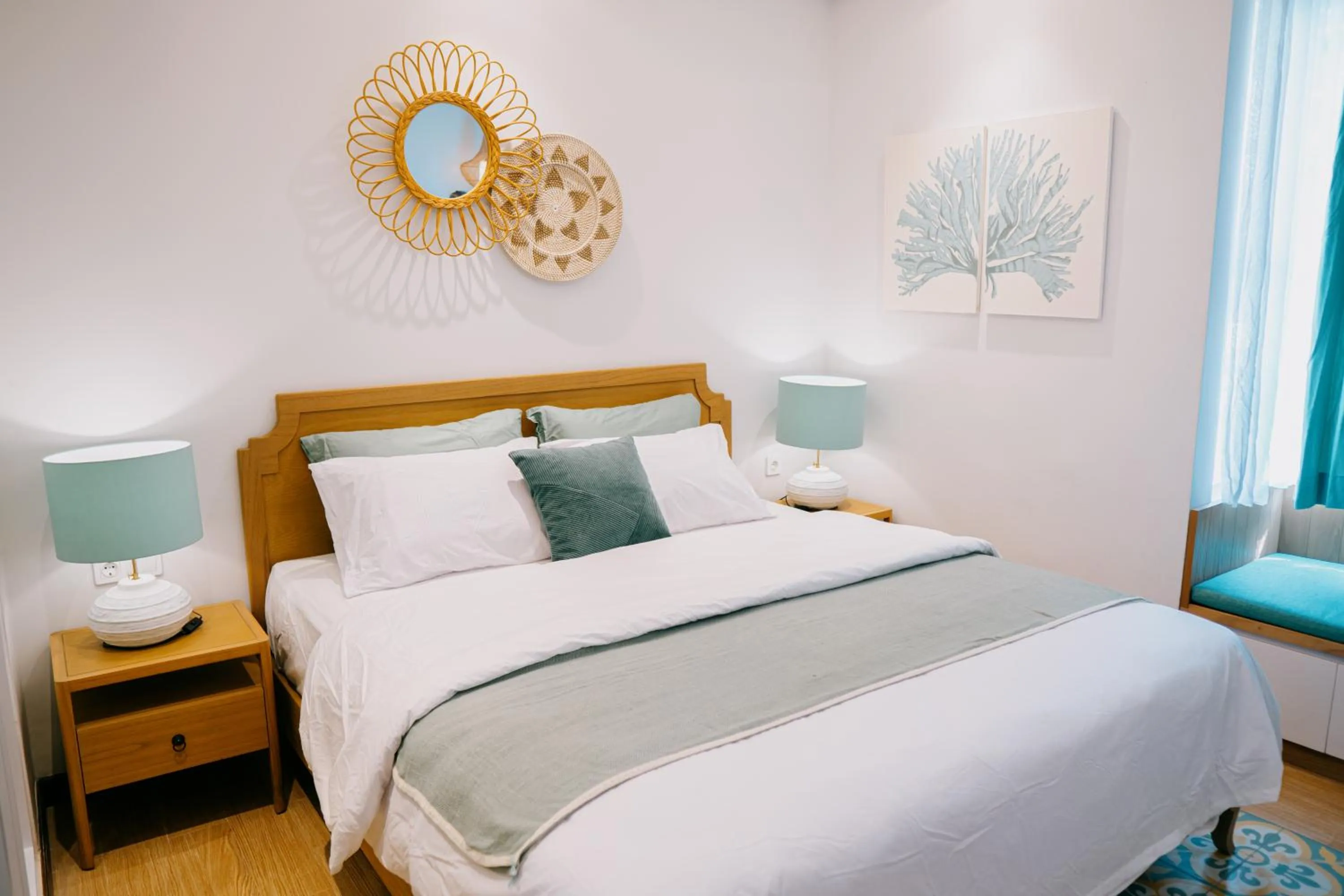 Bed in Casa Amarta Boutique Lofts & Detox