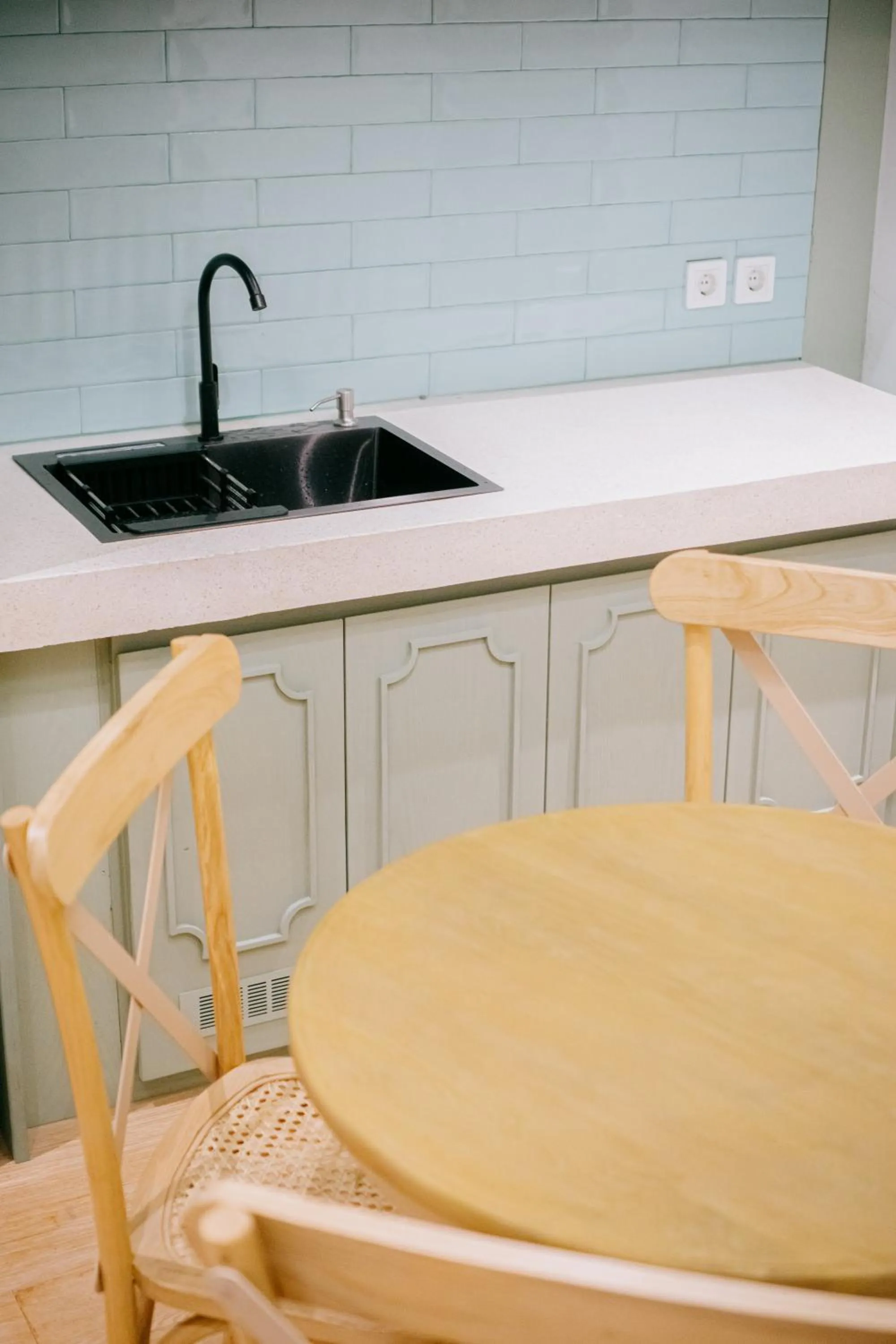 Kitchen or kitchenette in Casa Amarta Boutique Lofts & Detox