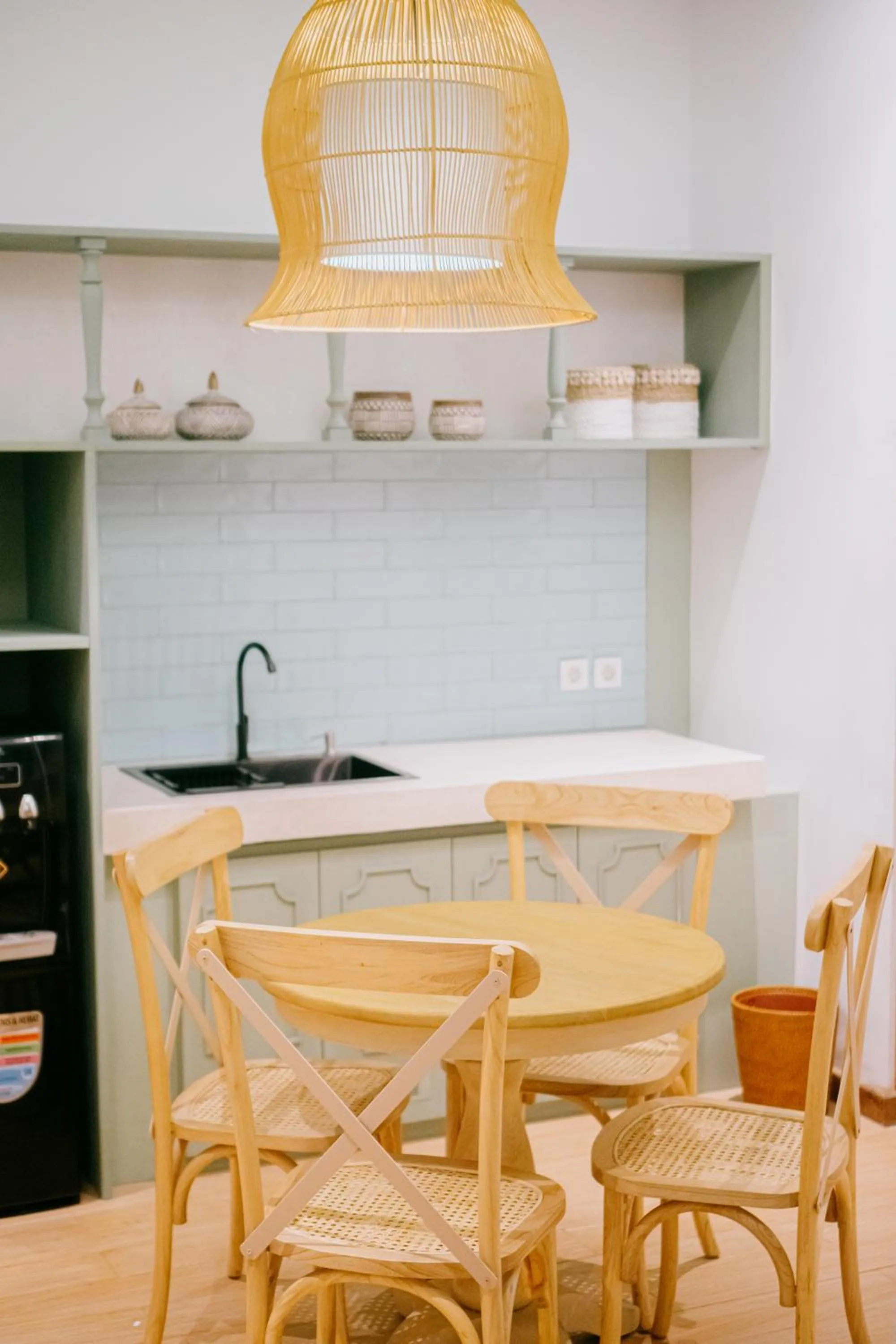 Kitchen or kitchenette in Casa Amarta Boutique Lofts & Detox