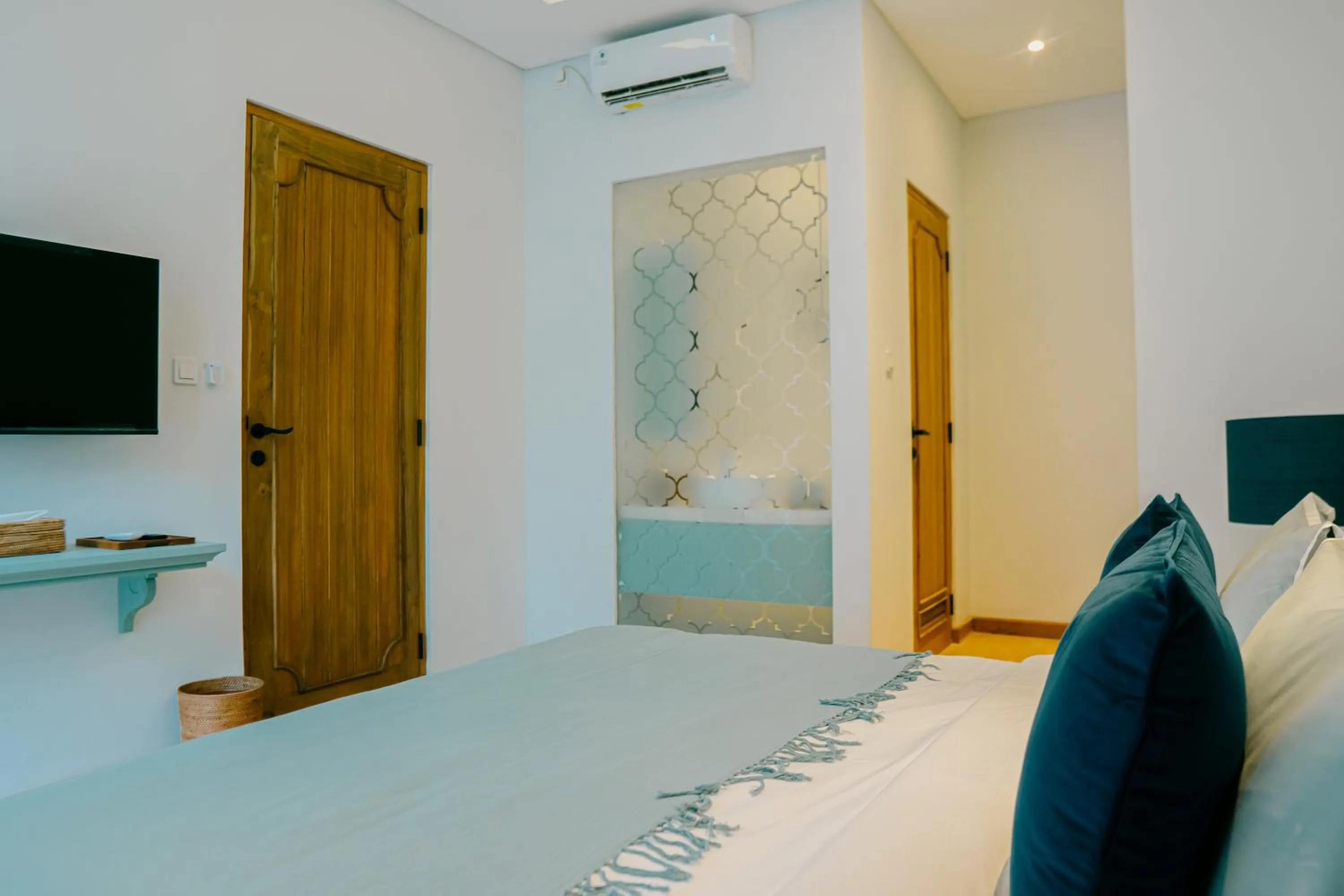 Bed in Casa Amarta Boutique Lofts & Detox