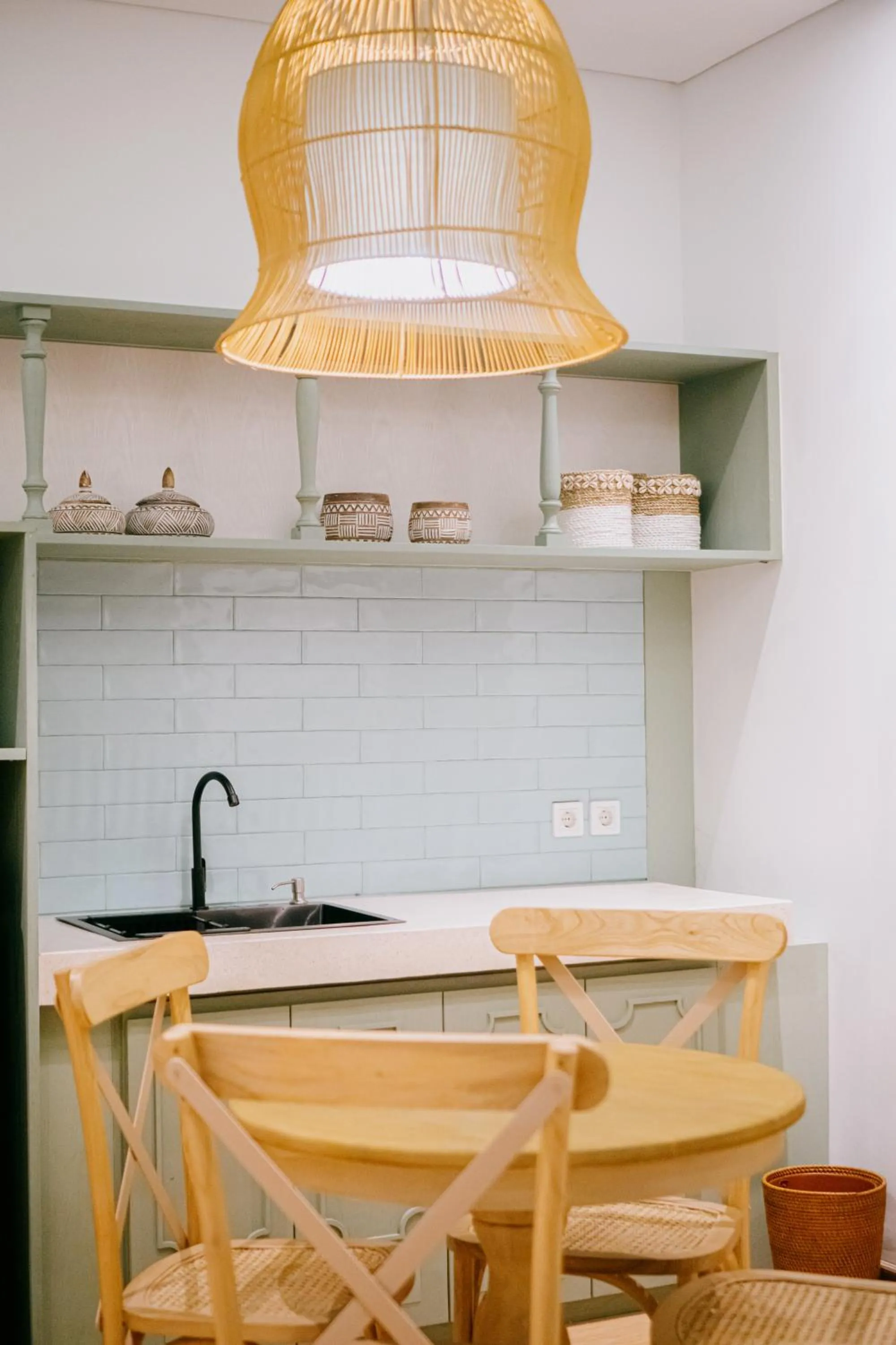 Kitchen or kitchenette in Casa Amarta Boutique Lofts & Detox