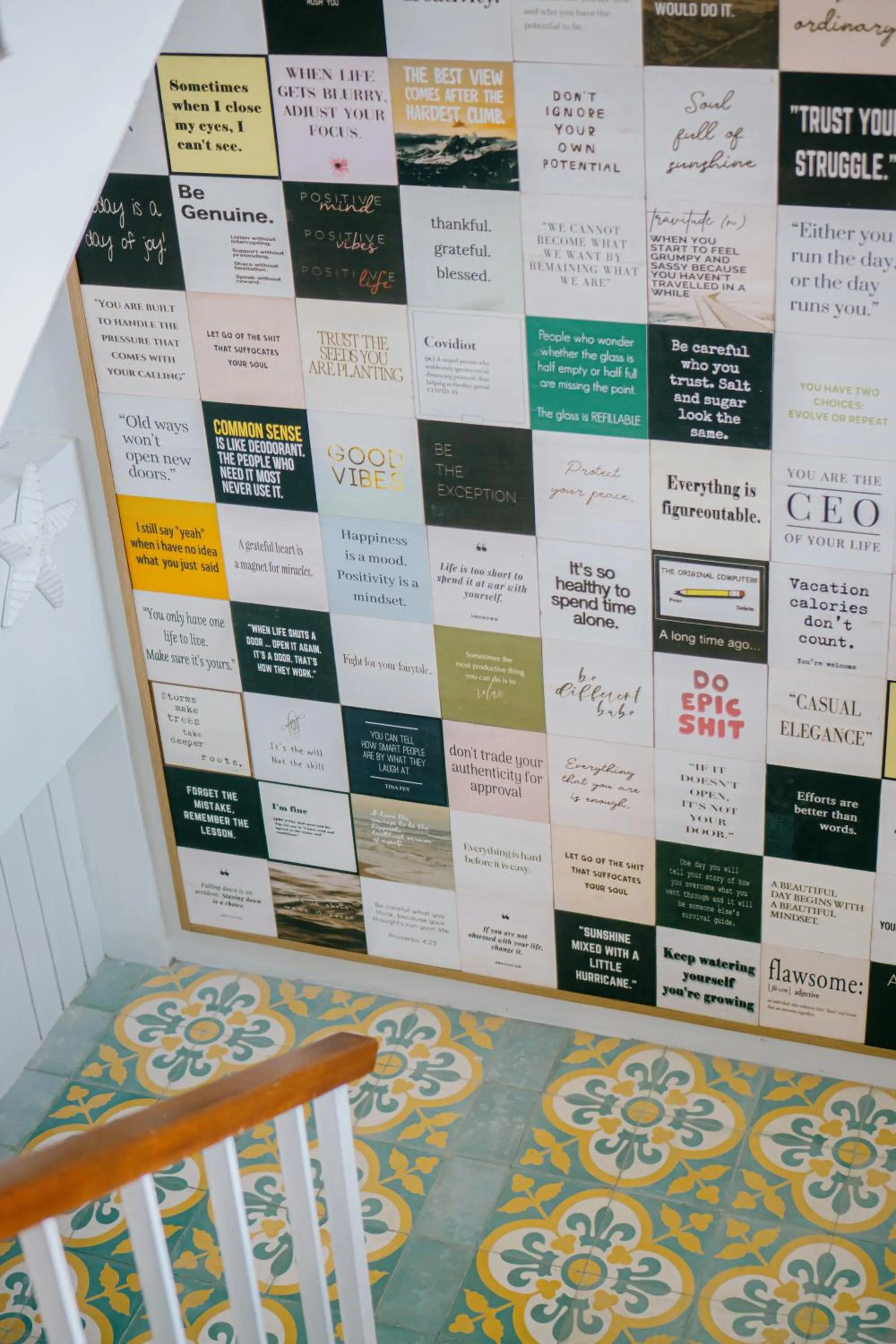 Text overlay in Casa Amarta Boutique Lofts & Detox