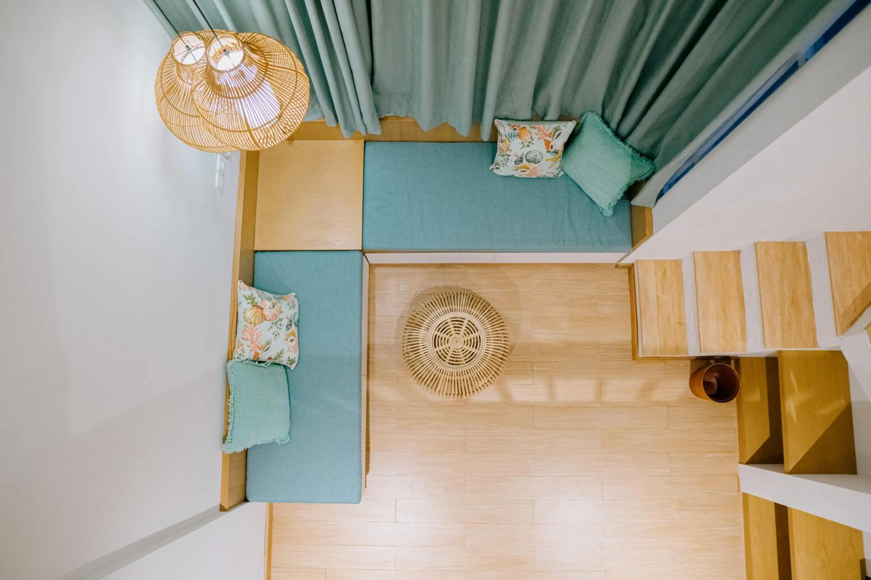 Communal lounge/ TV room in Casa Amarta Boutique Lofts & Detox