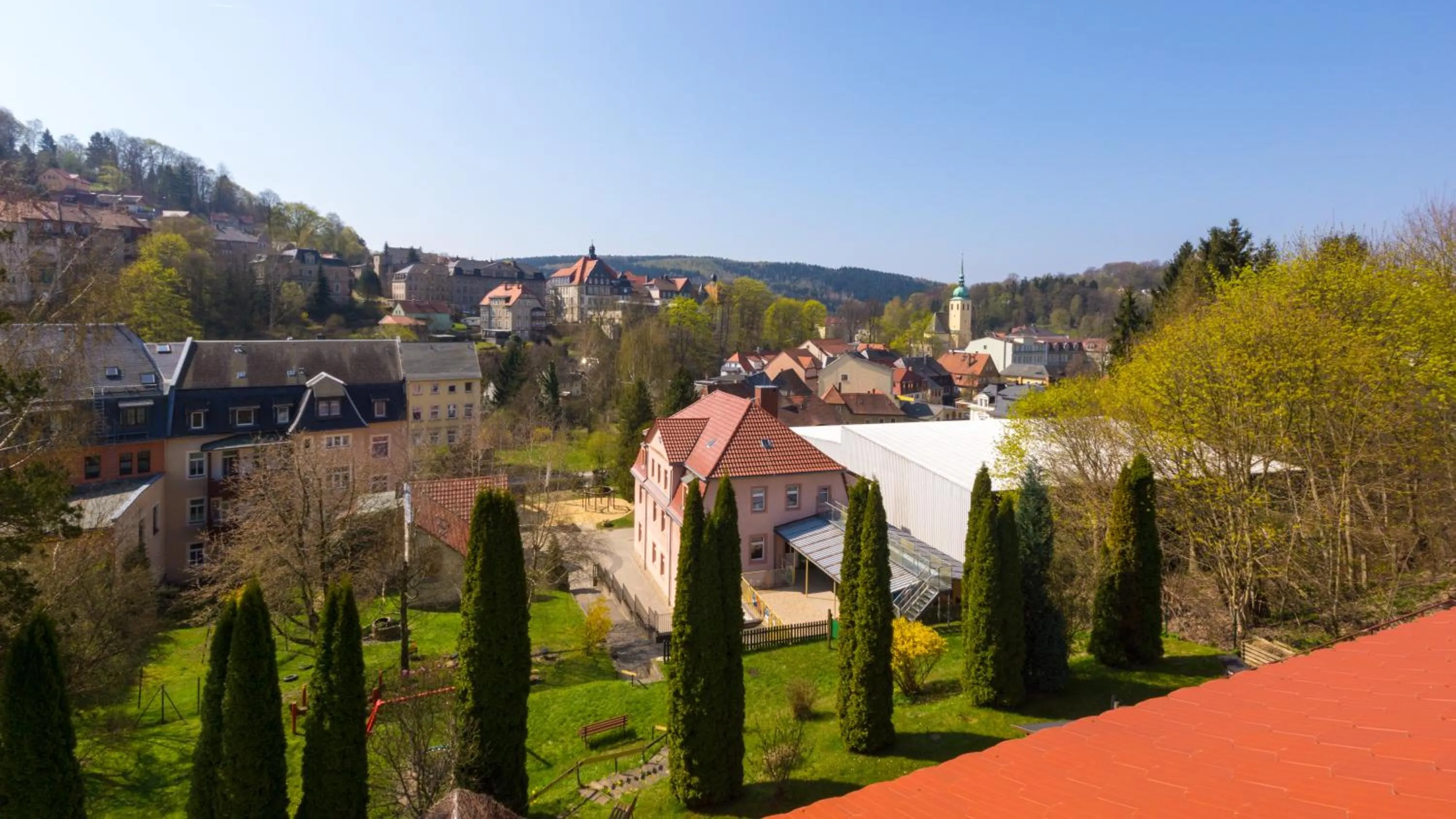 City view in Pension Am Finkenberg