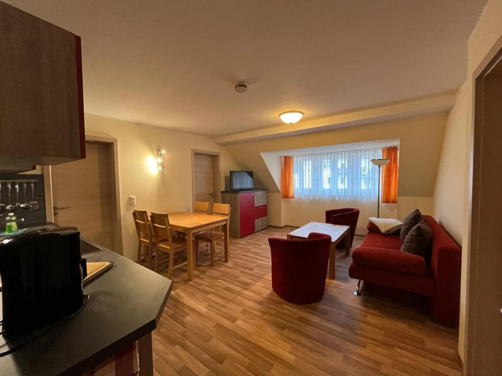 Living room in Pension Am Finkenberg