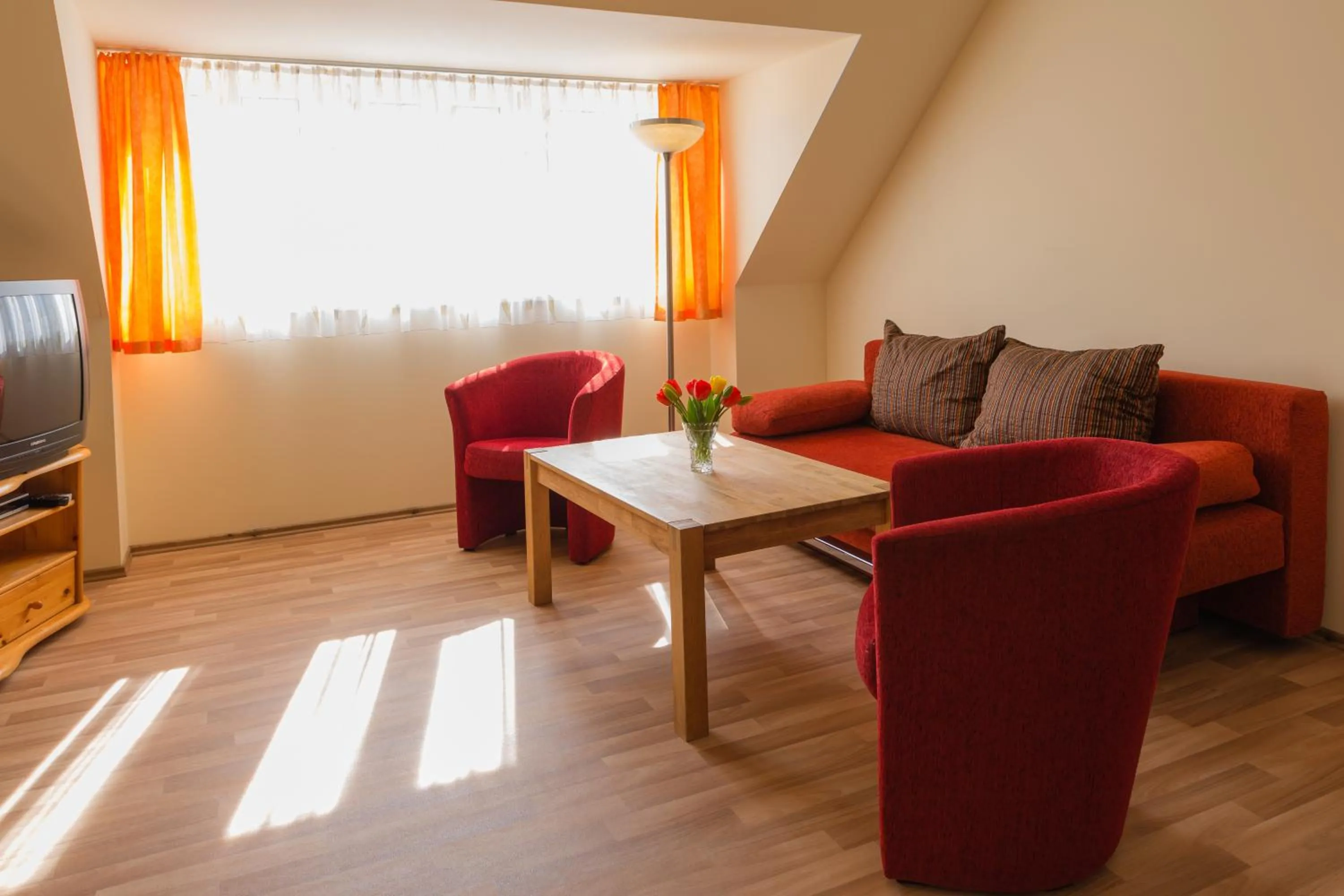 Living room in Pension Am Finkenberg