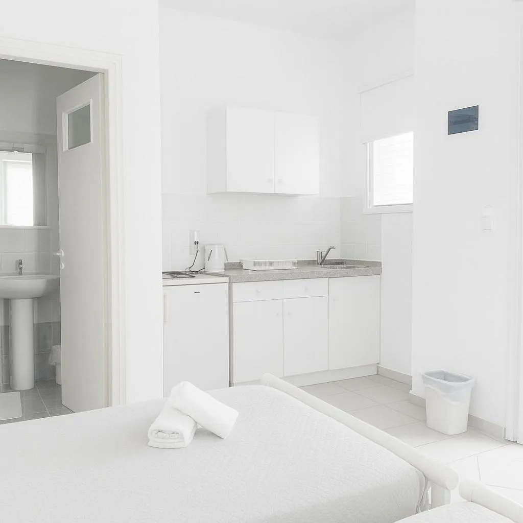 Bathroom in Eleanna's Mykonos